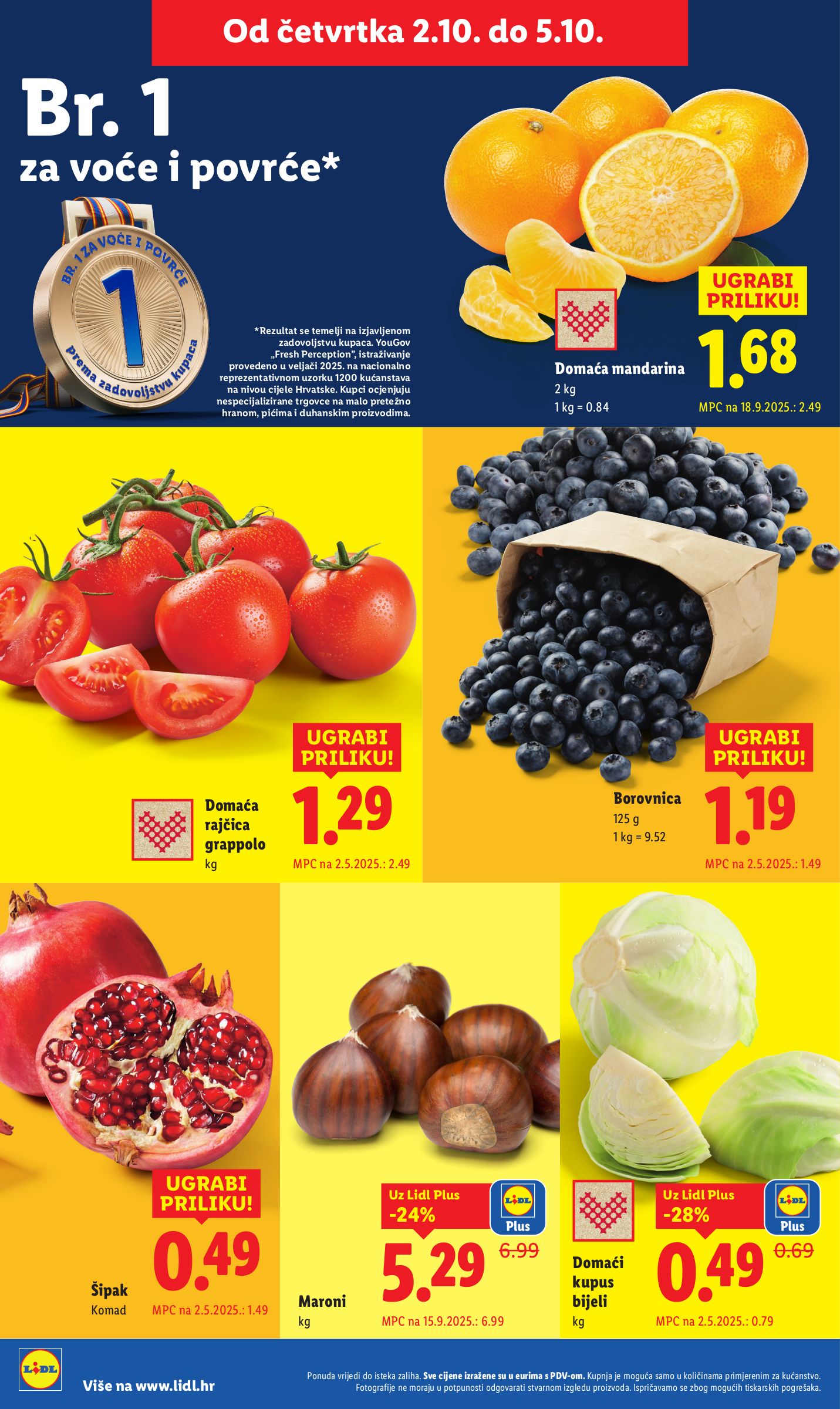 lidl - Prelistajte katalog Lidl, vrijedi od 02.10. do 05.10. - page: 6 lidl - Prelistajte katalog Lidl, vrijedi od 02.10. do 05.10. - page: 6