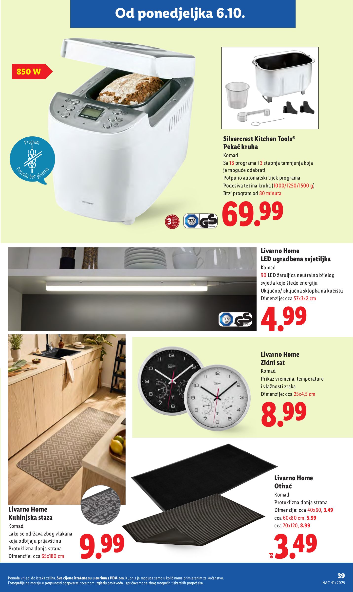 lidl - Prelistajte katalog Lidl, vrijedi od 06.10. do 12.10. - page: 39