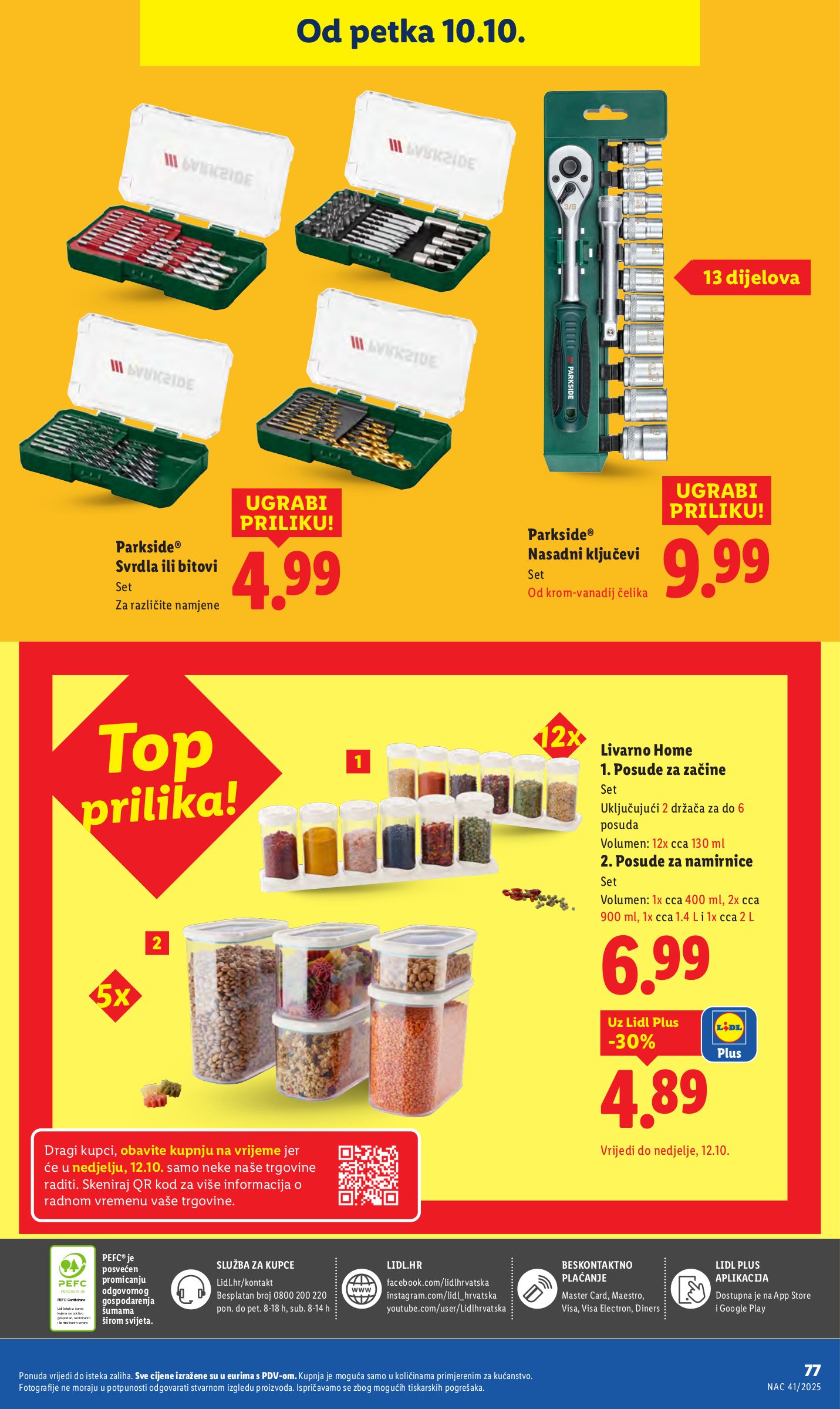 lidl - Prelistajte katalog Lidl, vrijedi od 06.10. do 12.10. - page: 77