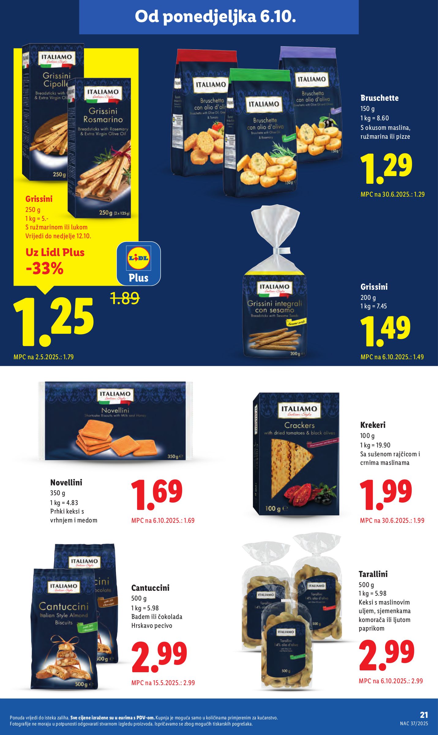 lidl - Prelistajte katalog Lidl, vrijedi od 06.10. do 12.10. - page: 21