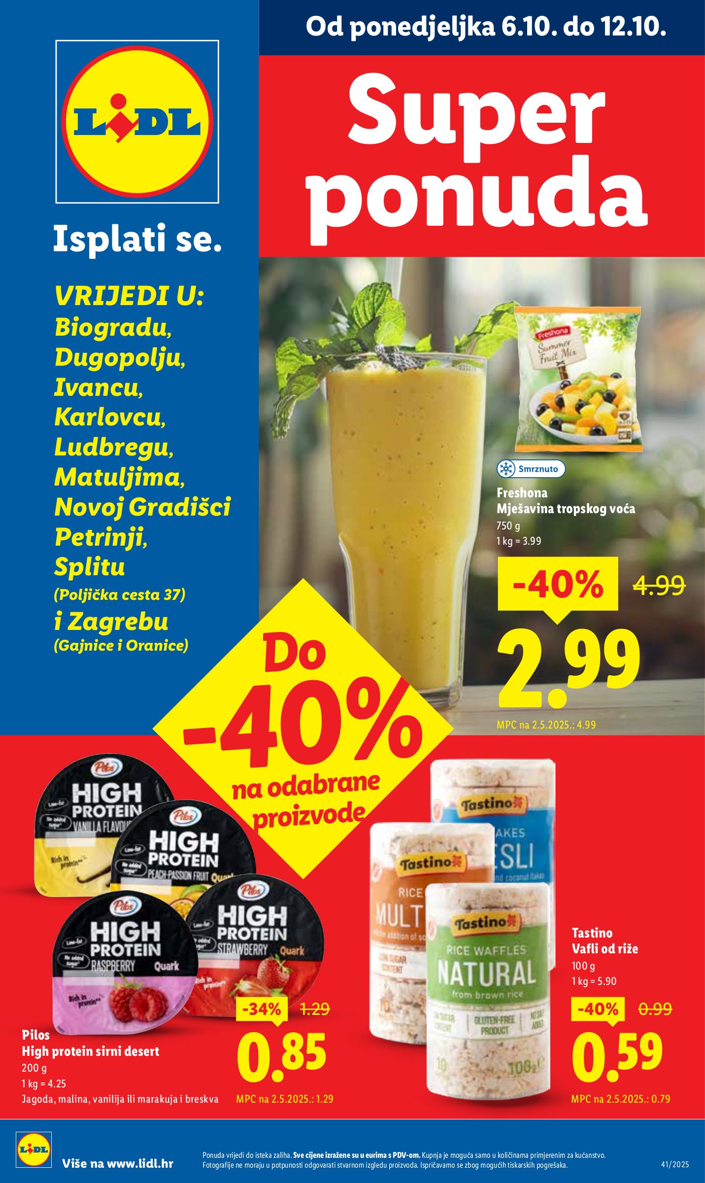 lidl - Prelistajte katalog Lidl - Super Ponuda, vrijedi od 06.10. do 12.10.
