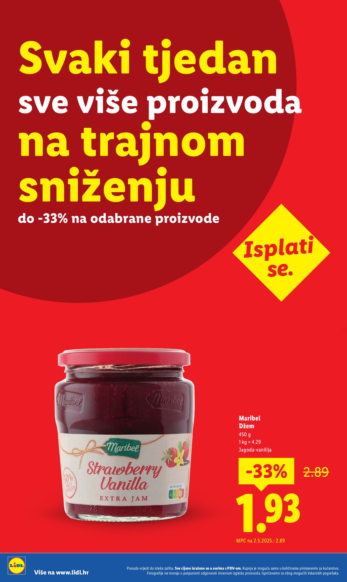 lidl - Prelistajte katalog Lidl - Nastavljamo trajno snižavati cijene, vrijedi od 08.09. do 12.10. - page: 4