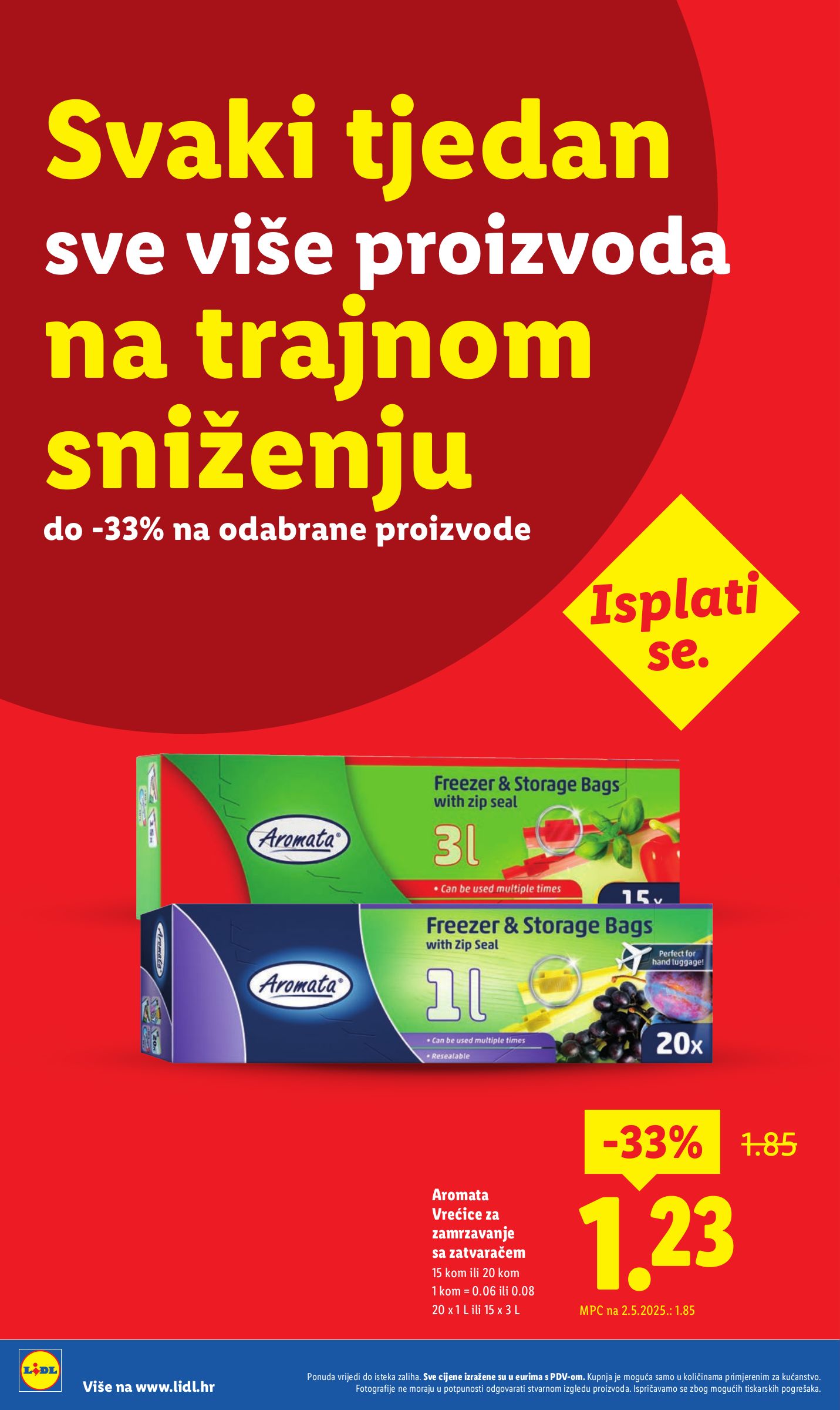 lidl - Prelistajte katalog Lidl - Nastavljamo trajno snižavati cijene, vrijedi od 08.09. do 12.10. - page: 2