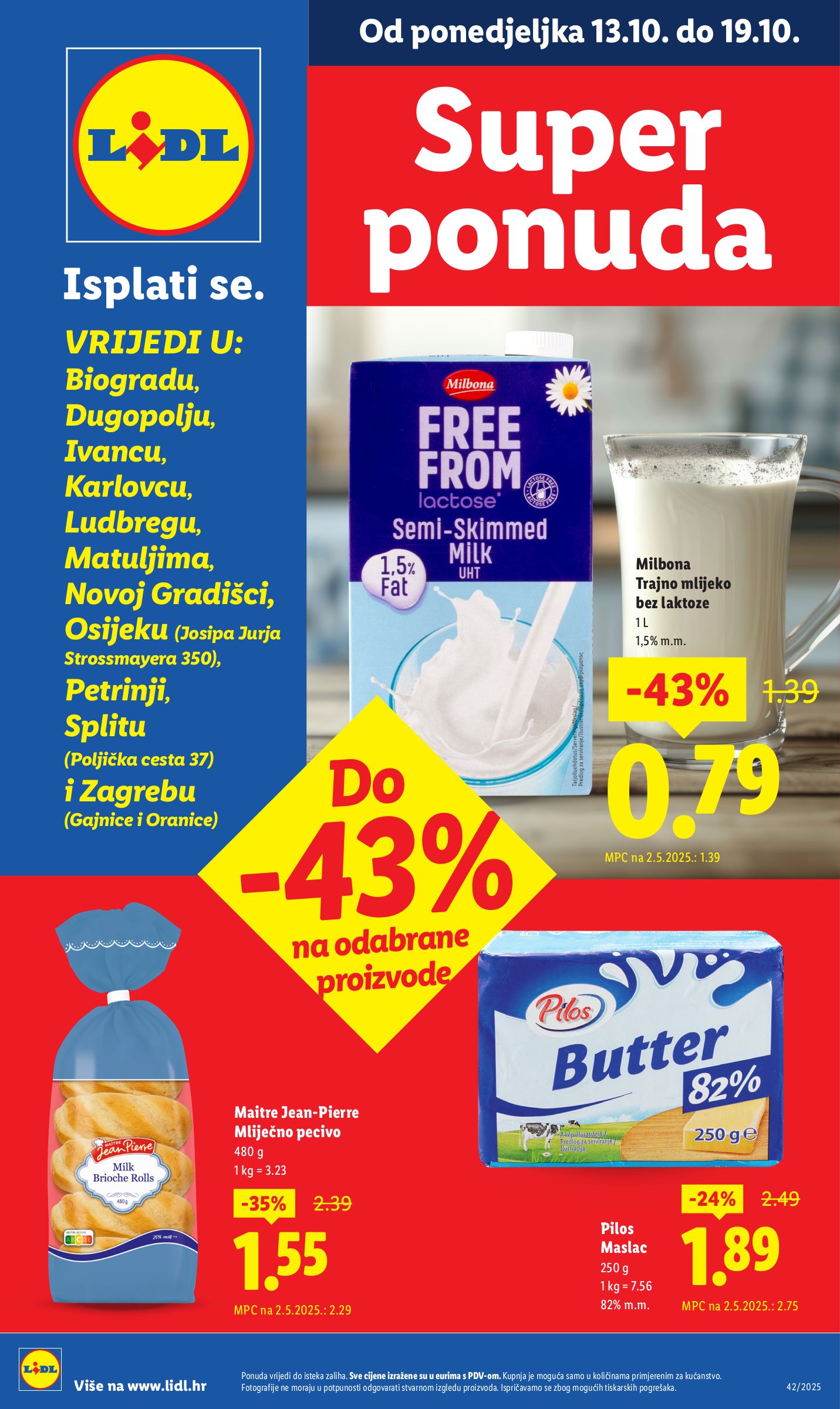 lidl - Prelistajte katalog Lidl - Super ponuda, vrijedi od 13.10. do 19.10.