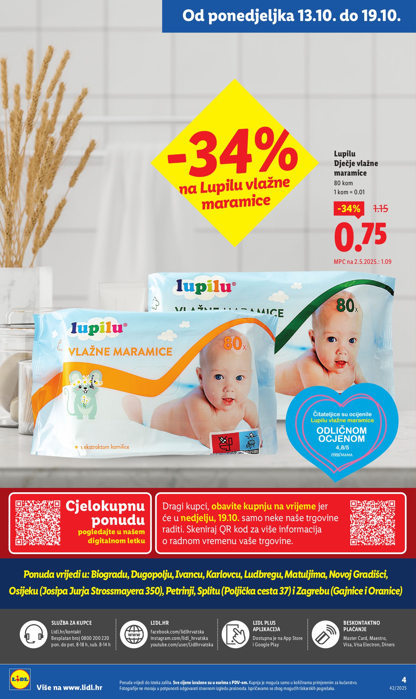lidl - Prelistajte katalog Lidl - Super ponuda, vrijedi od 13.10. do 19.10. - page: 4