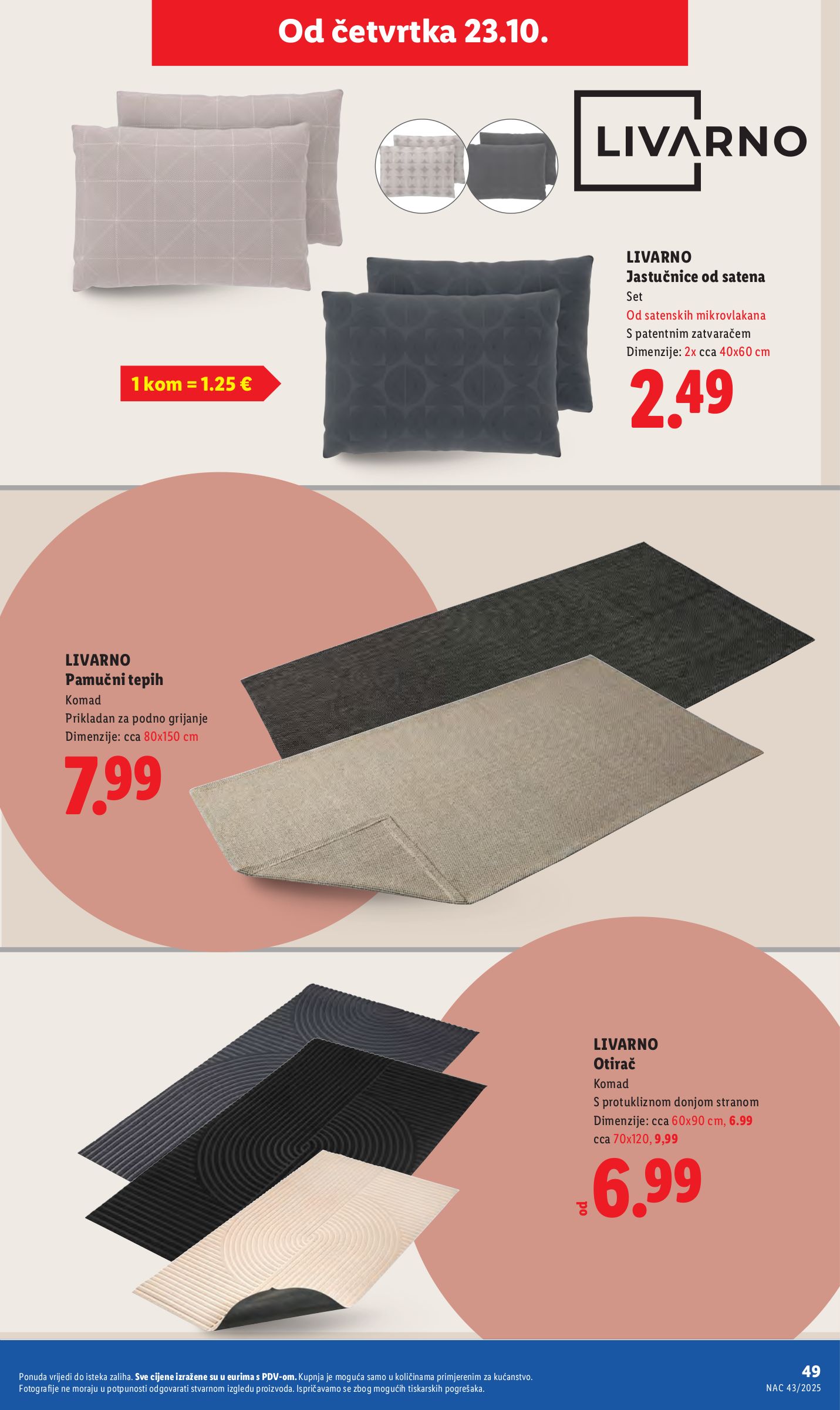 lidl - Prelistajte katalog Lidl, vrijedi od 20.10. do 26.10. - page: 49 lidl - Prelistajte katalog Lidl, vrijedi od 20.10. do 26.10. - page: 49