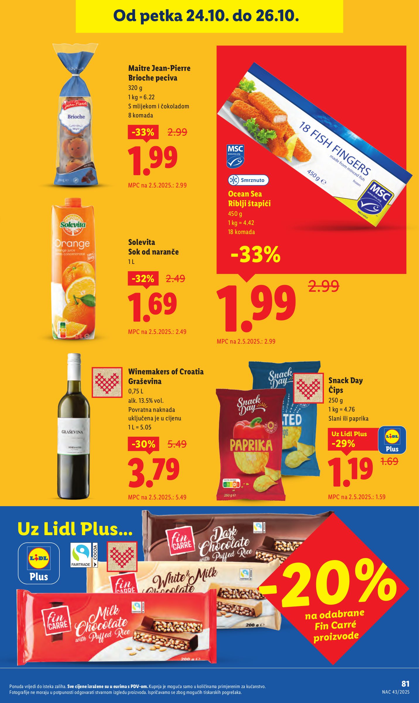 lidl - Prelistajte katalog Lidl, vrijedi od 20.10. do 26.10. - page: 81 lidl - Prelistajte katalog Lidl, vrijedi od 20.10. do 26.10. - page: 81