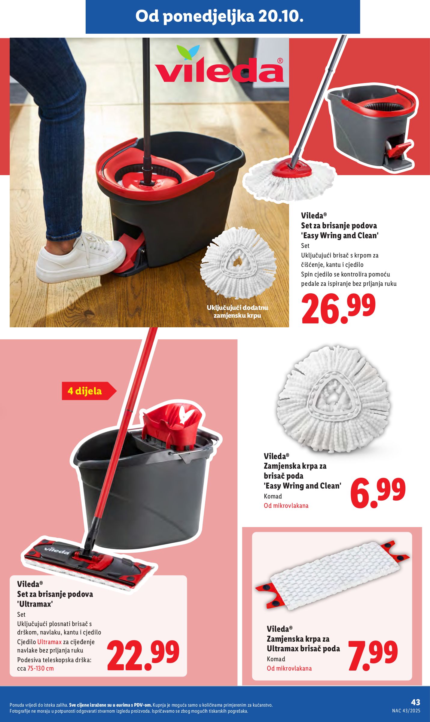 lidl - Prelistajte katalog Lidl, vrijedi od 20.10. do 26.10. - page: 43 lidl - Prelistajte katalog Lidl, vrijedi od 20.10. do 26.10. - page: 43
