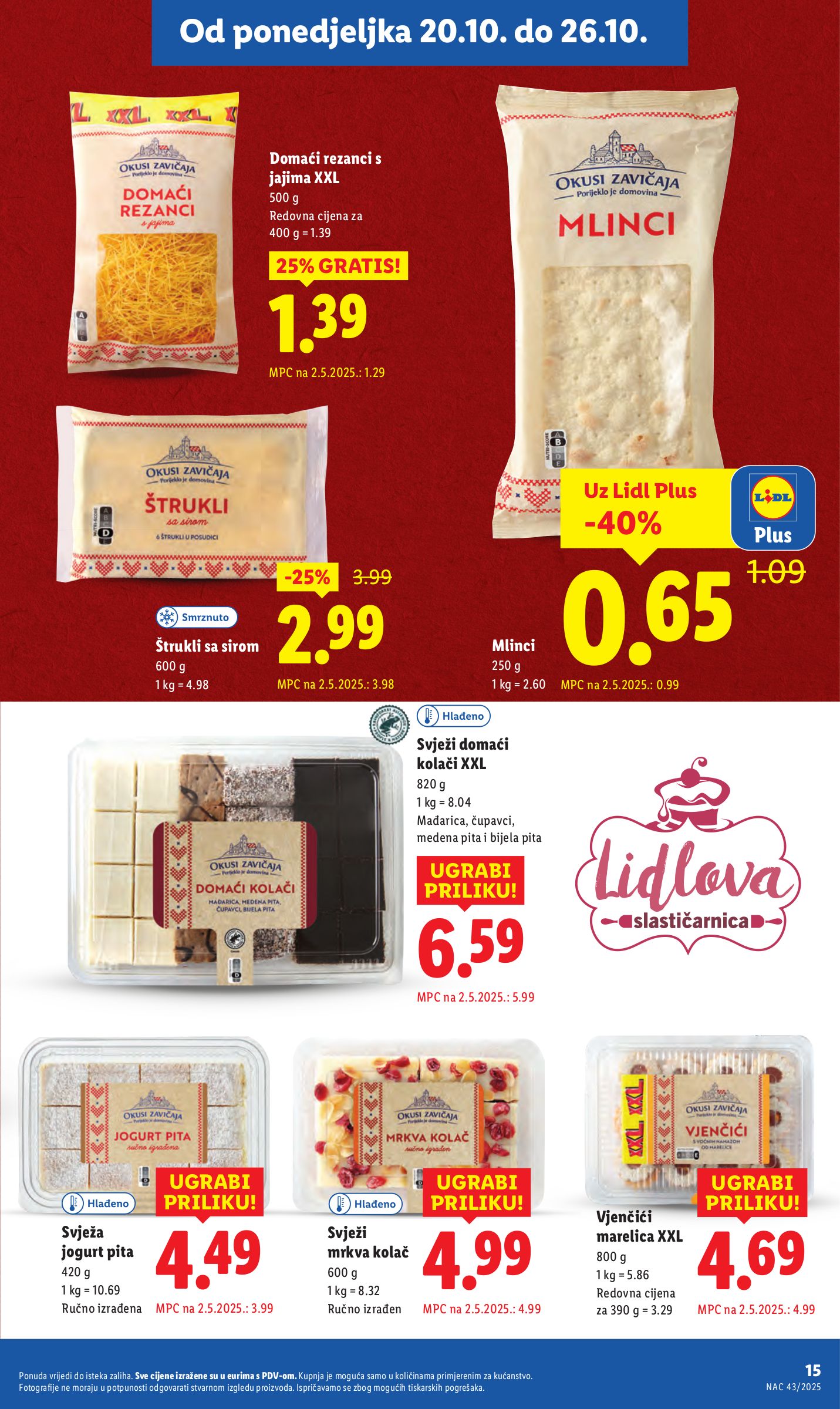 lidl - Prelistajte katalog Lidl, vrijedi od 20.10. do 26.10. - page: 15 lidl - Prelistajte katalog Lidl, vrijedi od 20.10. do 26.10. - page: 15
