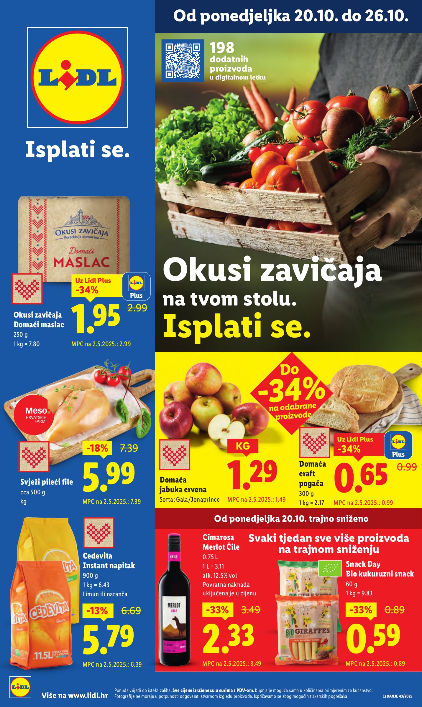 lidl - Prelistajte katalog Lidl, vrijedi od 20.10. do 26.10.