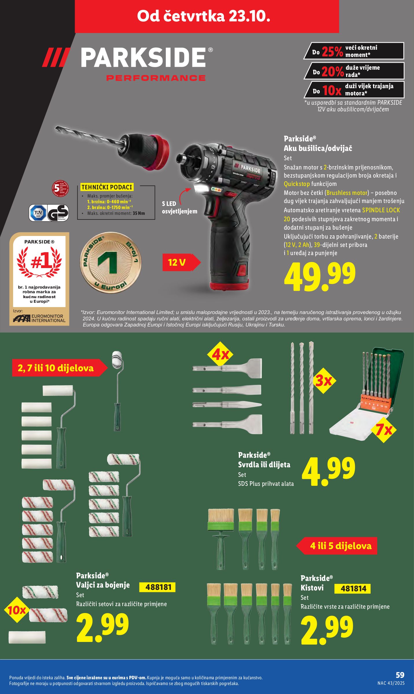 lidl - Prelistajte katalog Lidl, vrijedi od 20.10. do 26.10. - page: 59 lidl - Prelistajte katalog Lidl, vrijedi od 20.10. do 26.10. - page: 59