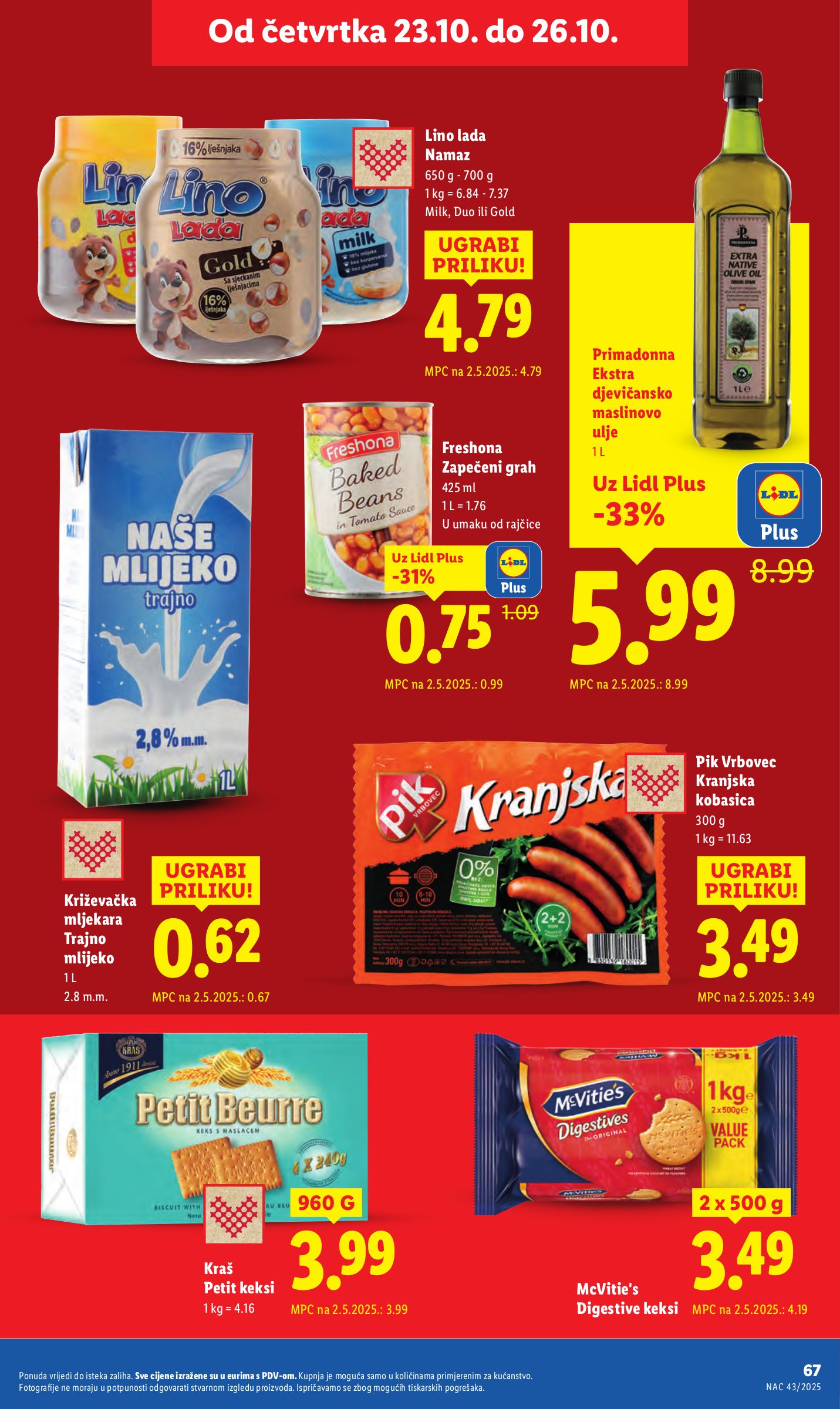 lidl - Prelistajte katalog Lidl, vrijedi od 20.10. do 26.10. - page: 67 lidl - Prelistajte katalog Lidl, vrijedi od 20.10. do 26.10. - page: 67