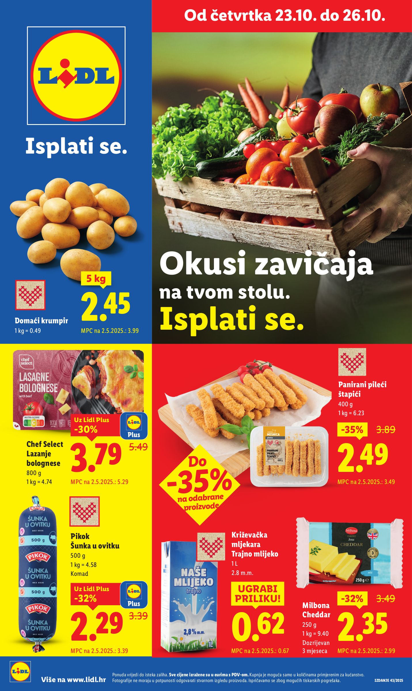 lidl - Prelistajte katalog Lidl, vrijedi od 23.10. do 26.10.