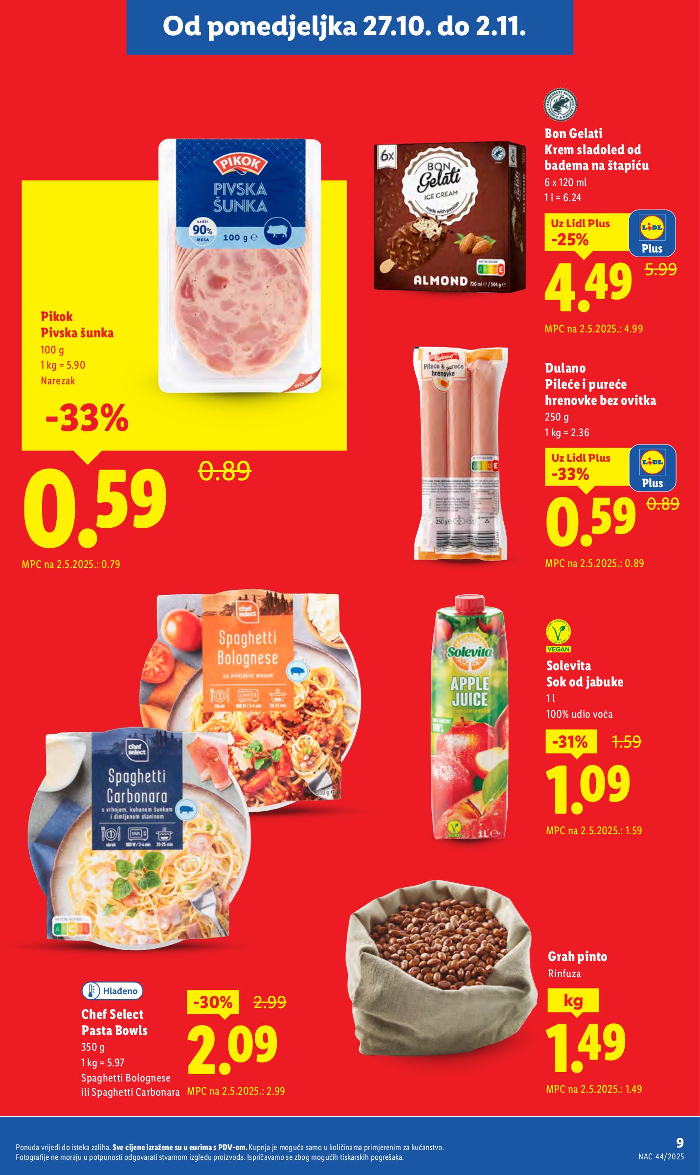 lidl - Prelistajte katalog Lidl, vrijedi od 27.10. do 02.11. - page: 9 lidl - Prelistajte katalog Lidl, vrijedi od 27.10. do 02.11. - page: 9