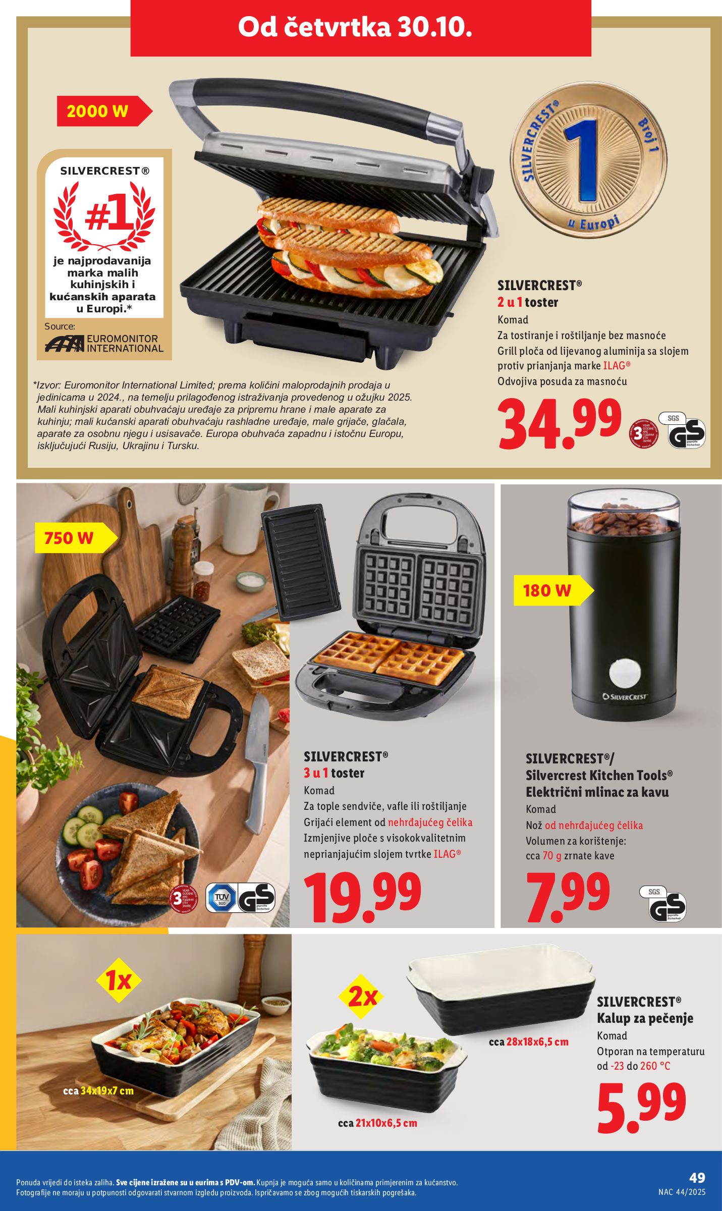 lidl - Prelistajte katalog Lidl, vrijedi od 27.10. do 02.11. - page: 49 lidl - Prelistajte katalog Lidl, vrijedi od 27.10. do 02.11. - page: 49