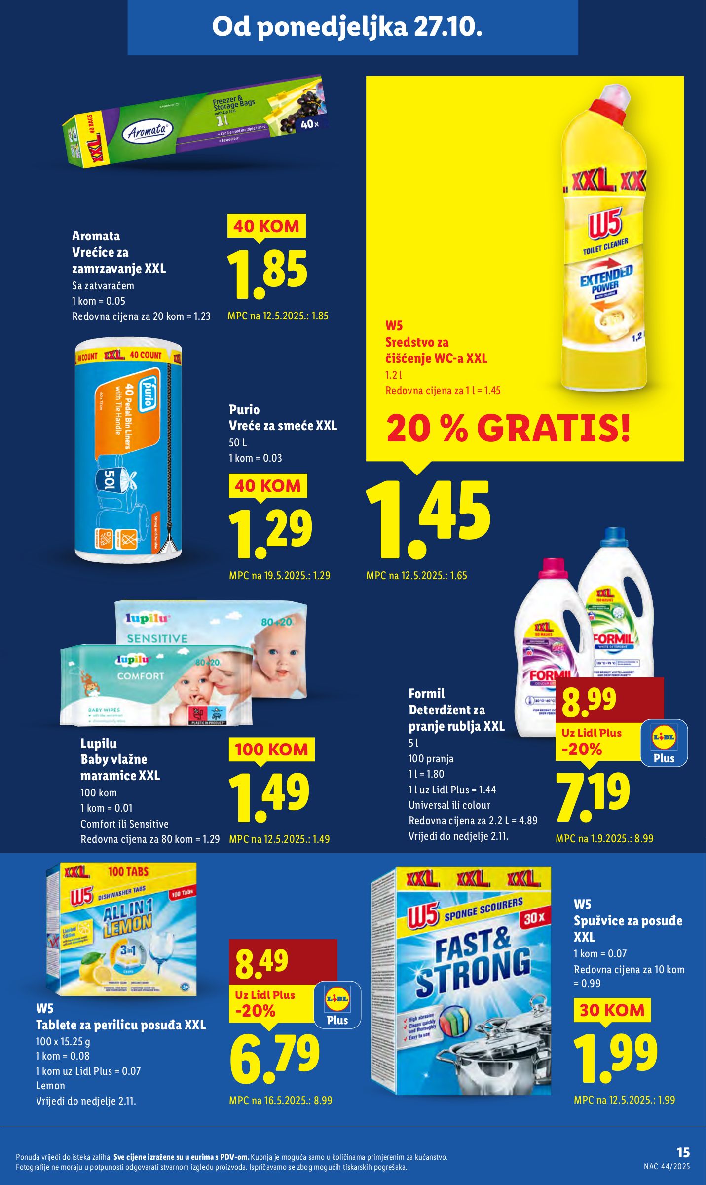 lidl - Prelistajte katalog Lidl, vrijedi od 27.10. do 02.11. - page: 15 lidl - Prelistajte katalog Lidl, vrijedi od 27.10. do 02.11. - page: 15