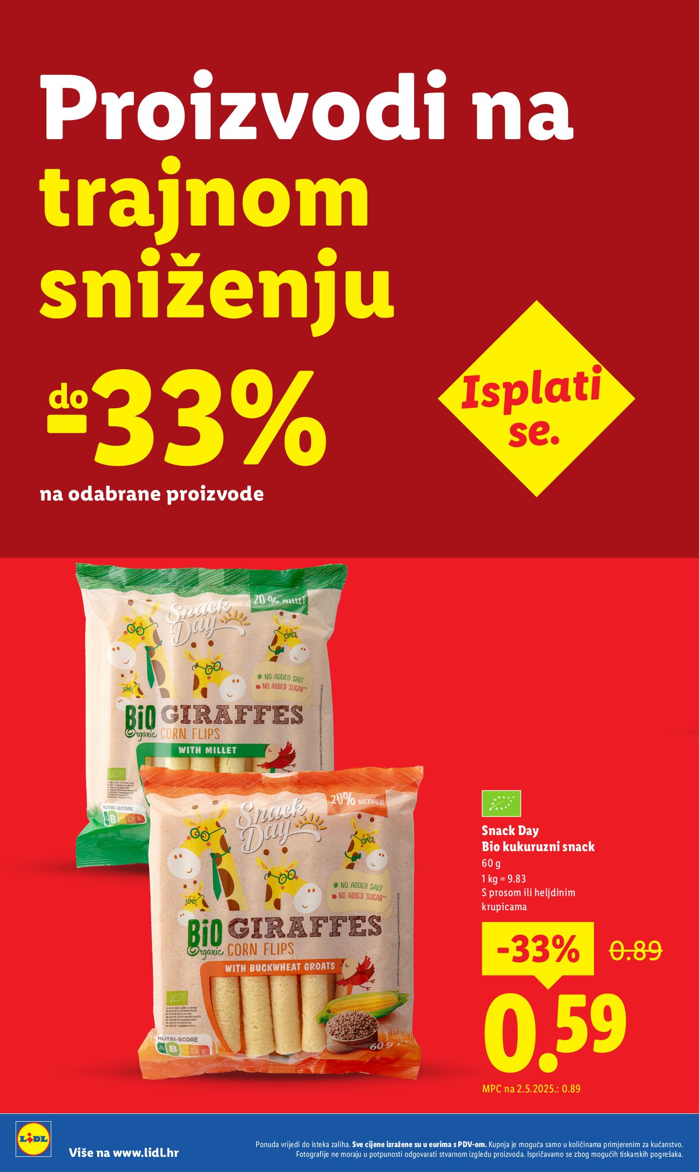 lidl - Prelistajte katalog Lidl - Nastavljamo trajno snižavati cijene, vrijedi od 08.09. do 02.11. - page: 8