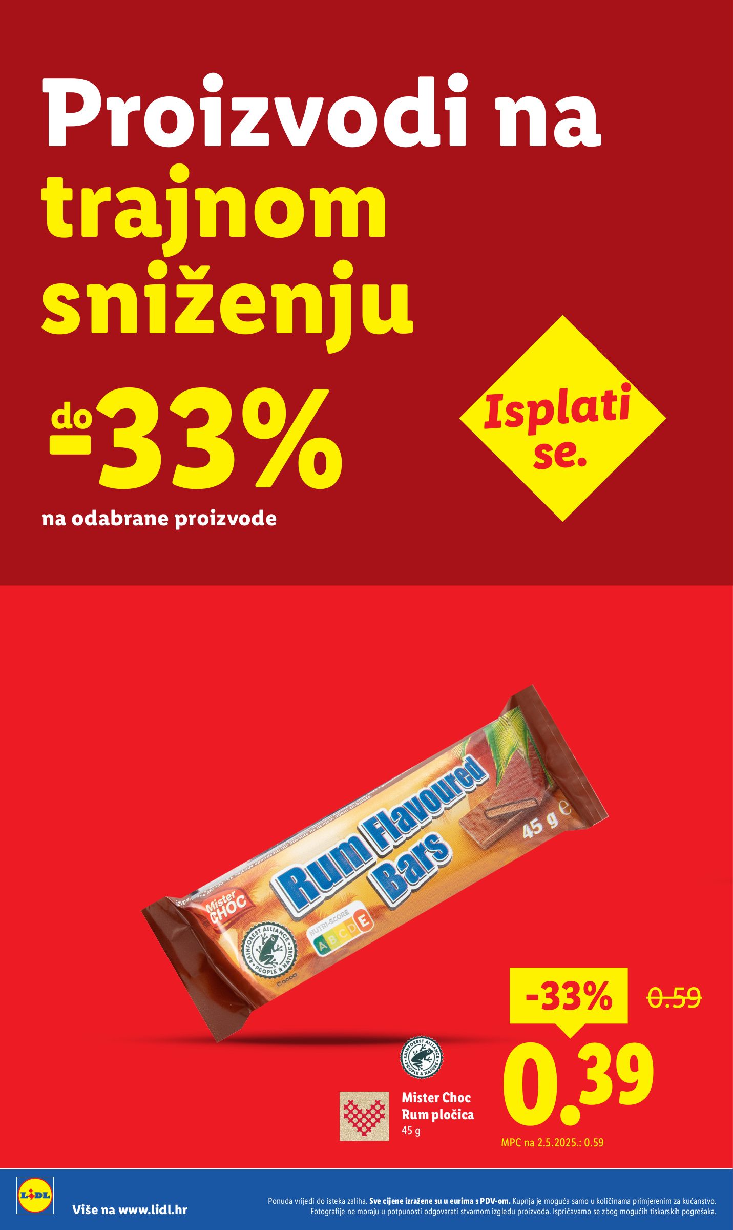 lidl - Prelistajte katalog Lidl - Nastavljamo trajno snižavati cijene, vrijedi od 08.09. do 02.11. - page: 28