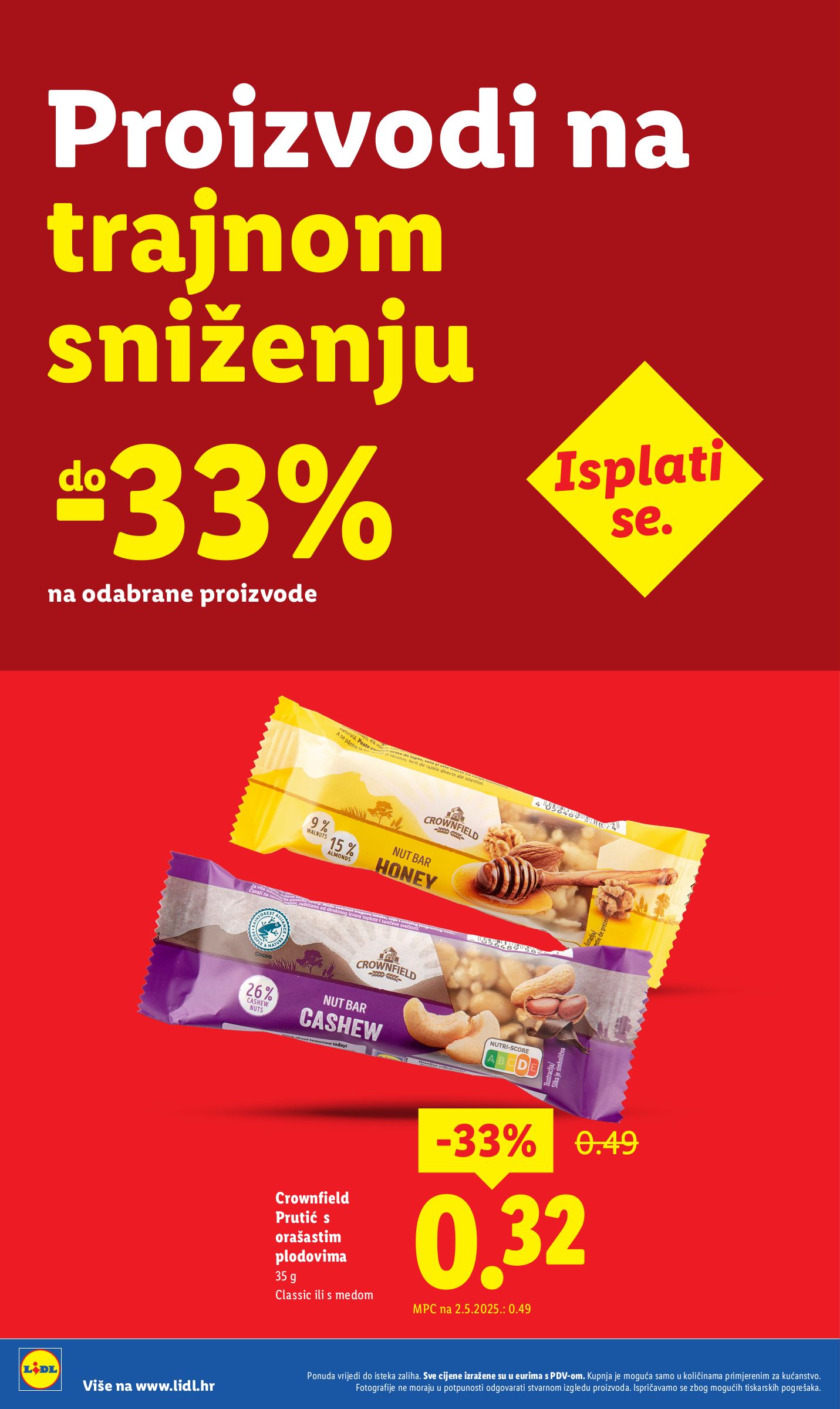 lidl - Prelistajte katalog Lidl - Nastavljamo trajno snižavati cijene, vrijedi od 08.09. do 02.11. - page: 12