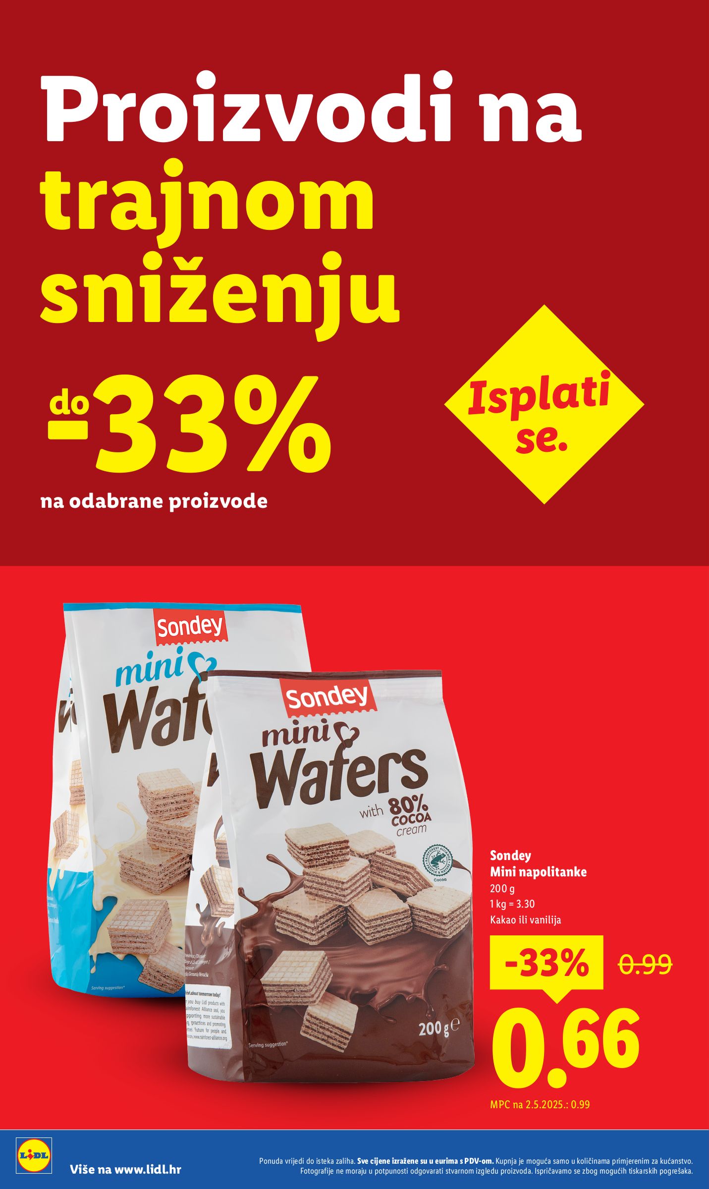 lidl - Prelistajte katalog Lidl - Nastavljamo trajno snižavati cijene, vrijedi od 08.09. do 02.11. - page: 32