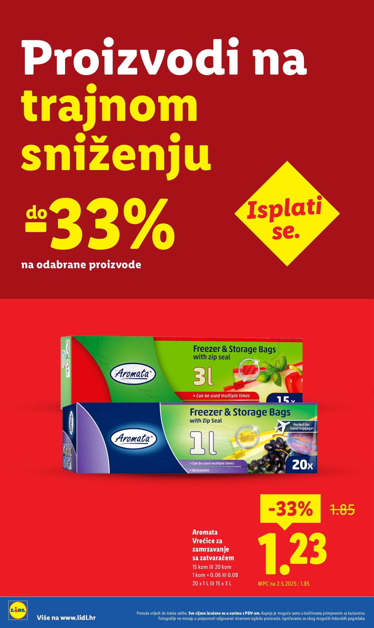 lidl - Prelistajte katalog Lidl - Nastavljamo trajno snižavati cijene, vrijedi od 08.09. do 02.11. - page: 14