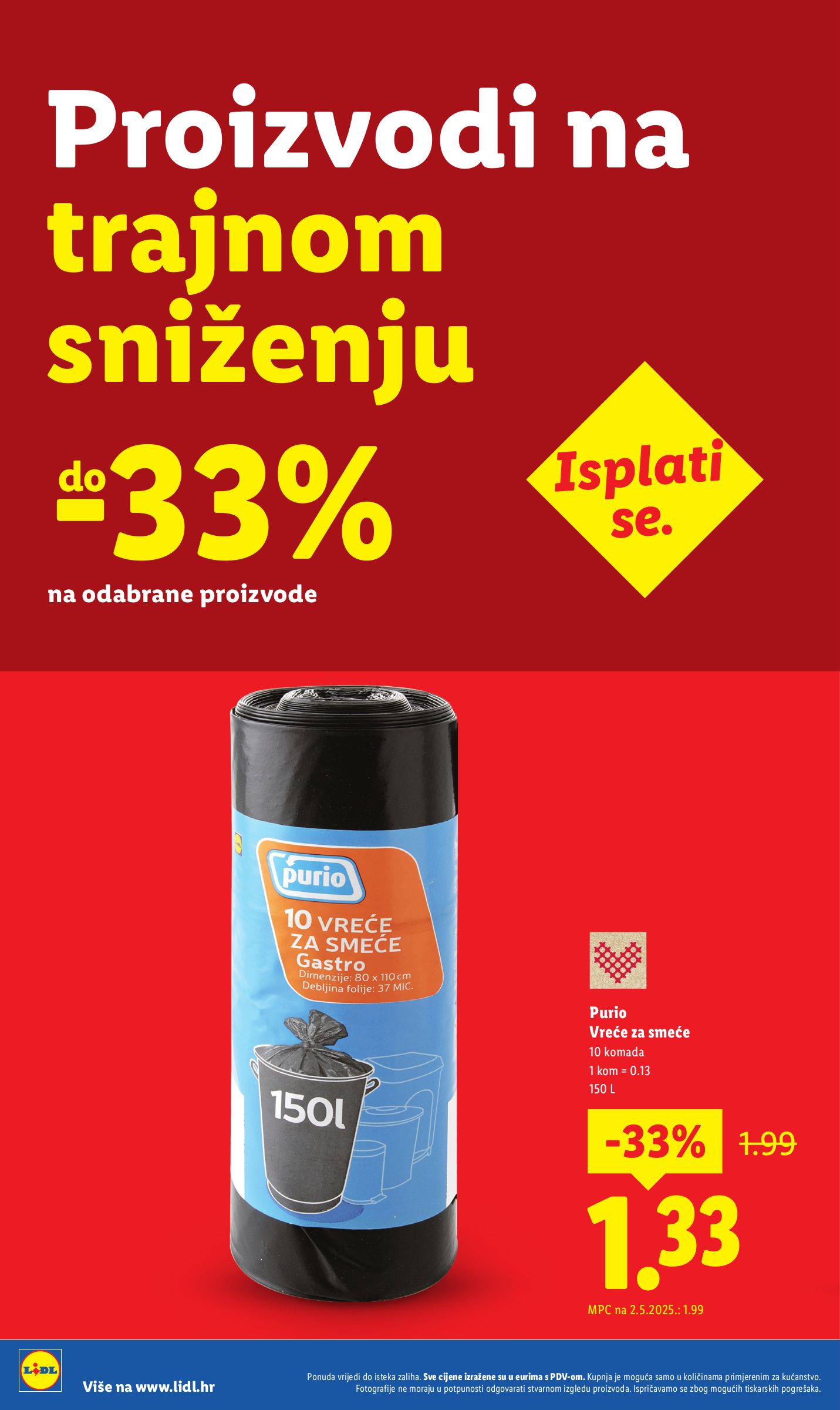 lidl - Prelistajte katalog Lidl - Nastavljamo trajno snižavati cijene, vrijedi od 08.09. do 02.11. - page: 24
