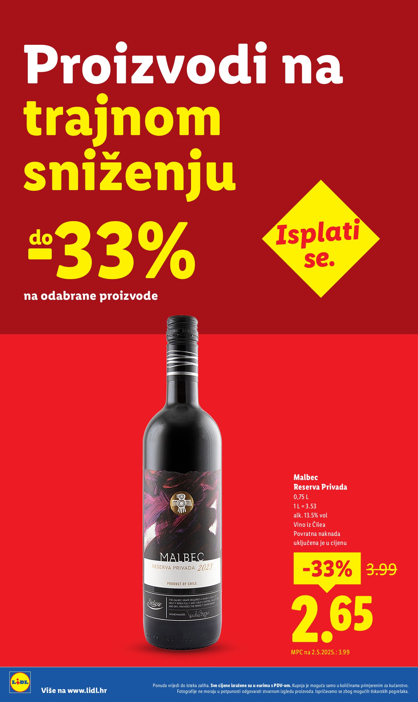 lidl - Prelistajte katalog Lidl - Nastavljamo trajno snižavati cijene, vrijedi od 08.09. do 02.11. - page: 18