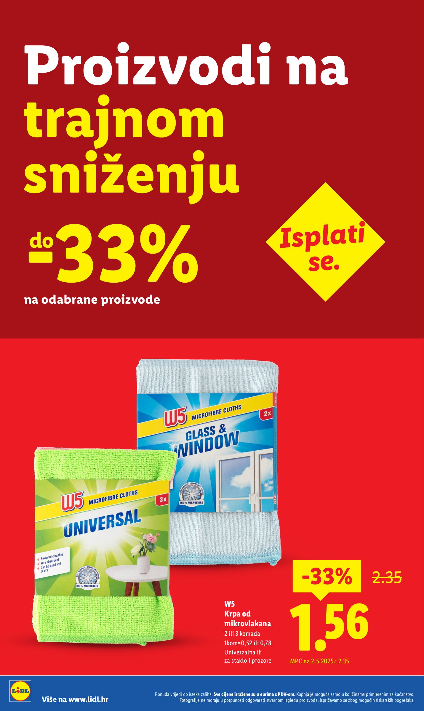 lidl - Prelistajte katalog Lidl - Nastavljamo trajno snižavati cijene, vrijedi od 08.09. do 02.11. - page: 4