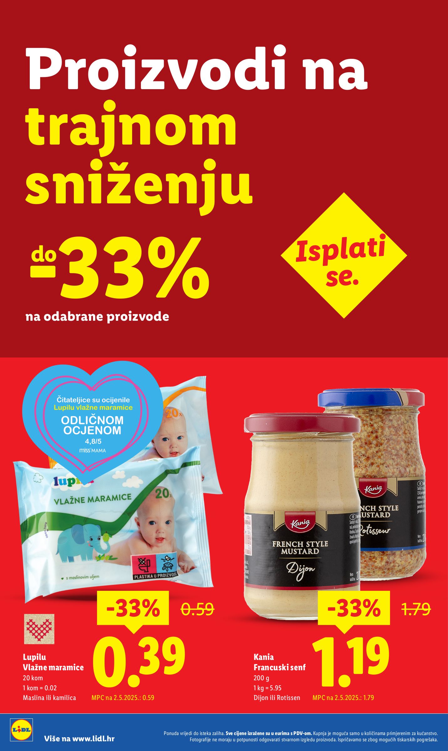 lidl - Prelistajte katalog Lidl - Nastavljamo trajno snižavati cijene, vrijedi od 08.09. do 02.11. - page: 26