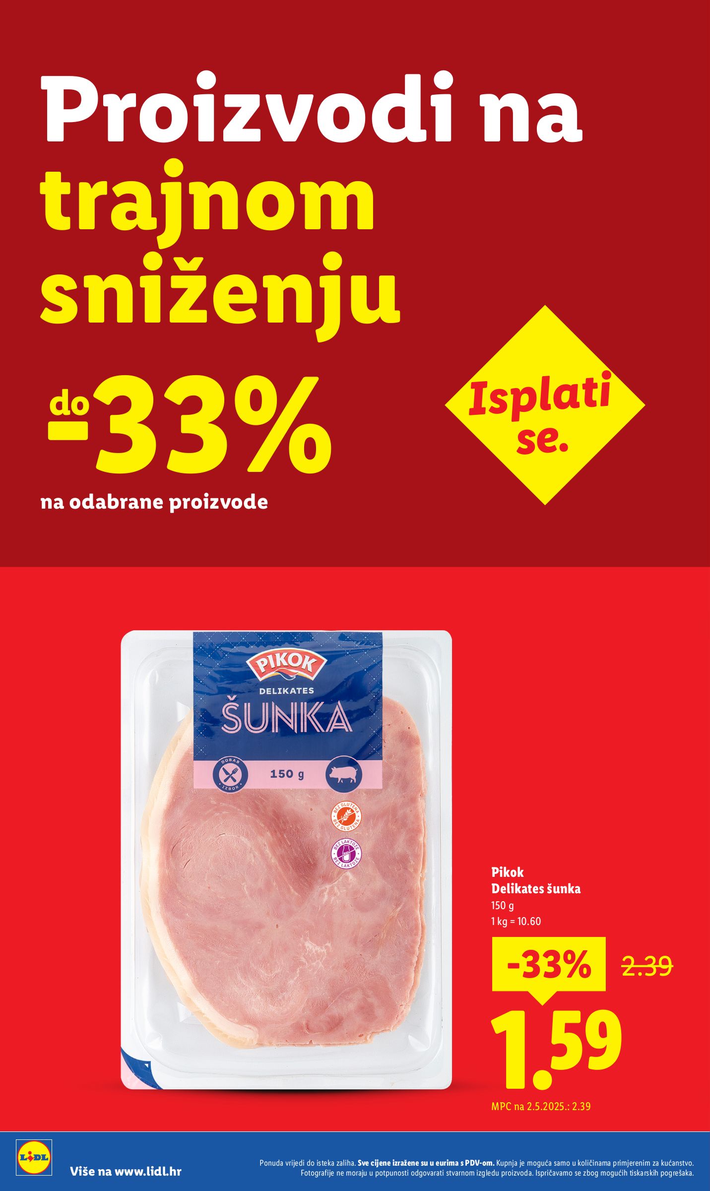 lidl - Prelistajte katalog Lidl - Nastavljamo trajno snižavati cijene, vrijedi od 08.09. do 02.11. - page: 30