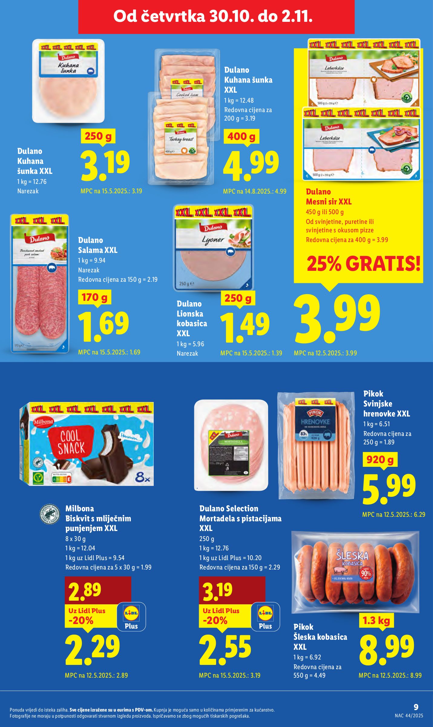 lidl - Prelistajte katalog Lidl, vrijedi od 29.10. do 02.11. - page: 9