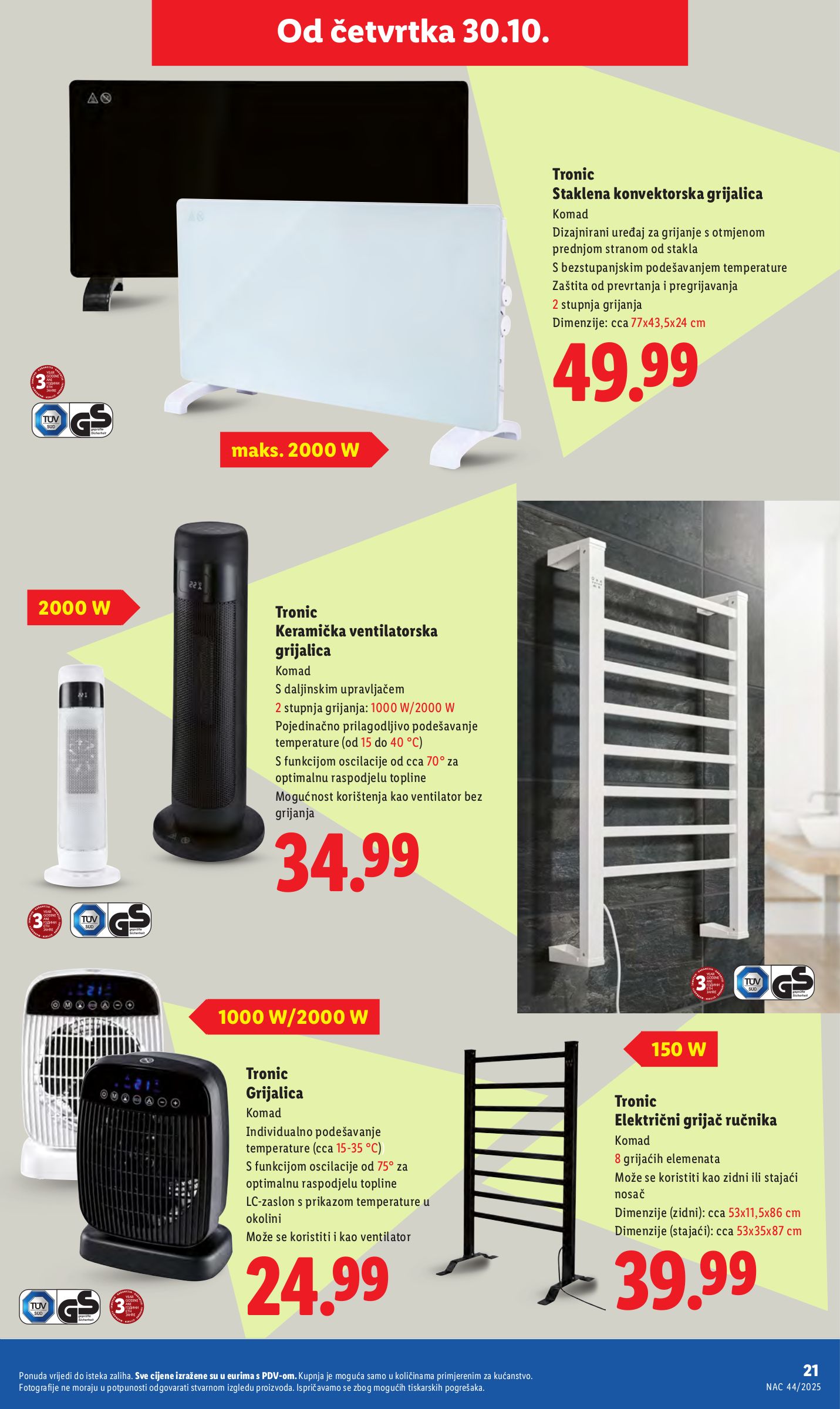 lidl - Prelistajte katalog Lidl, vrijedi od 29.10. do 02.11. - page: 21