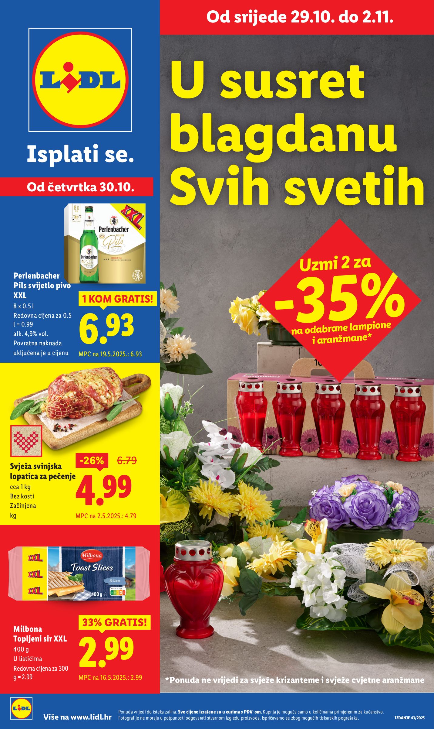 lidl - Prelistajte katalog Lidl, vrijedi od 29.10. do 02.11.