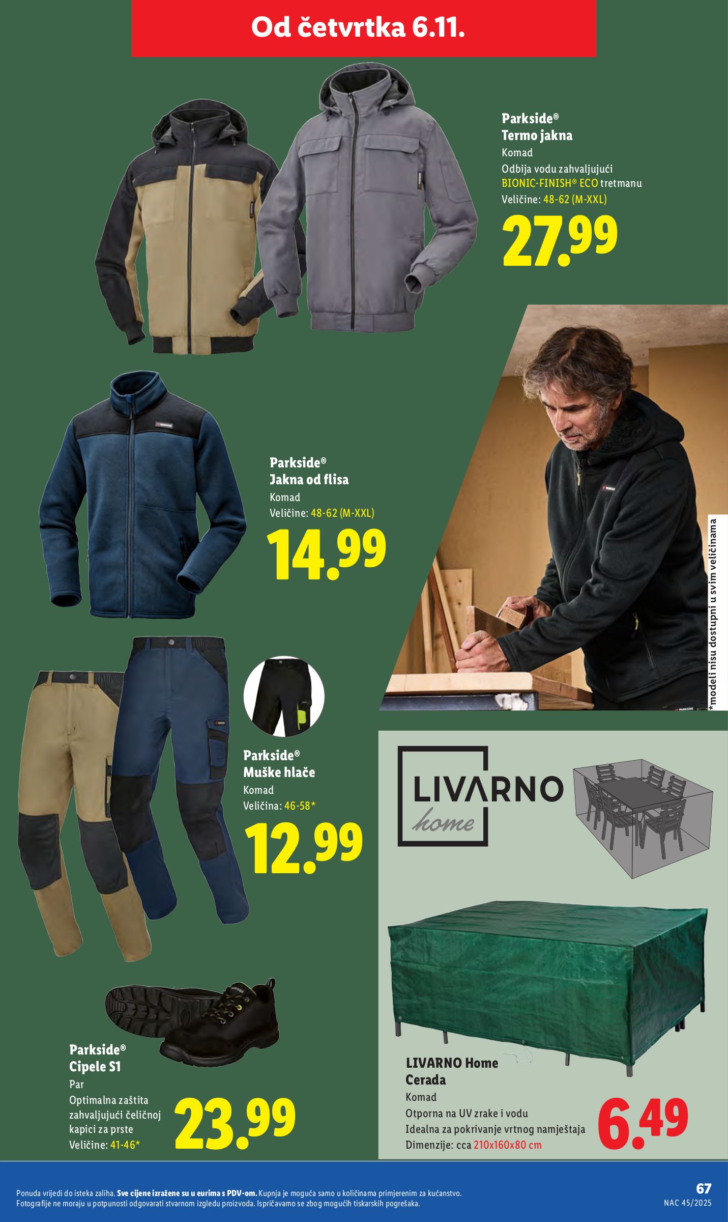 lidl - Prelistajte katalog Lidl, vrijedi od 03.11. do 09.11. - page: 67