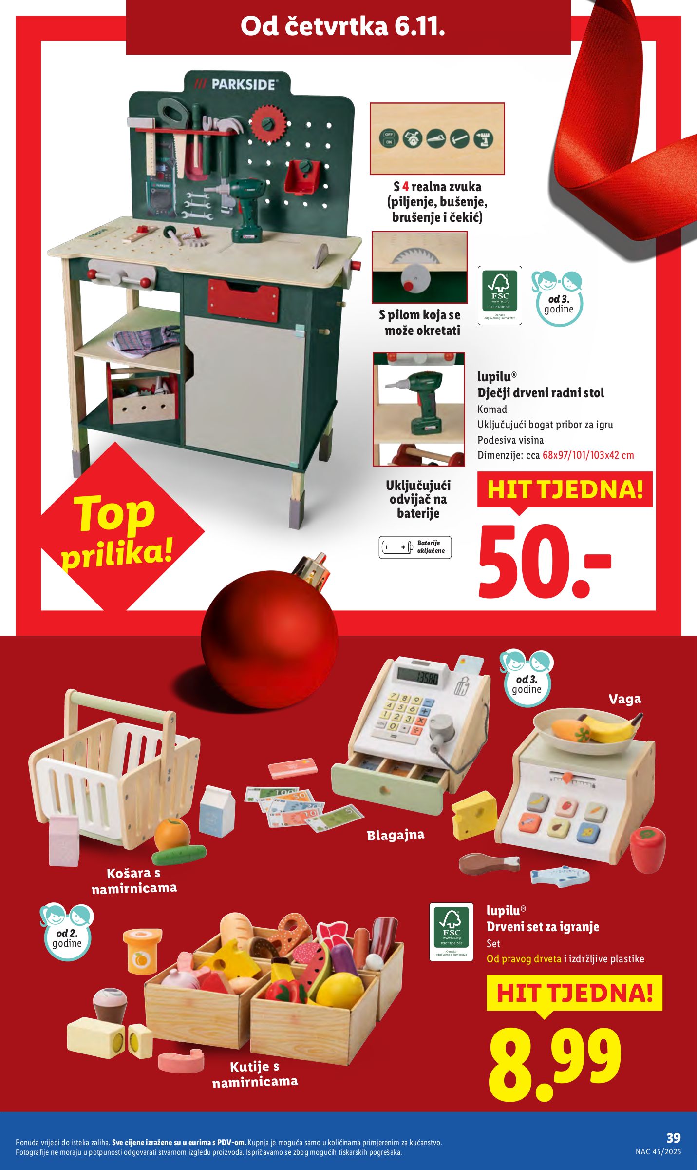 lidl - Prelistajte katalog Lidl, vrijedi od 03.11. do 09.11. - page: 39