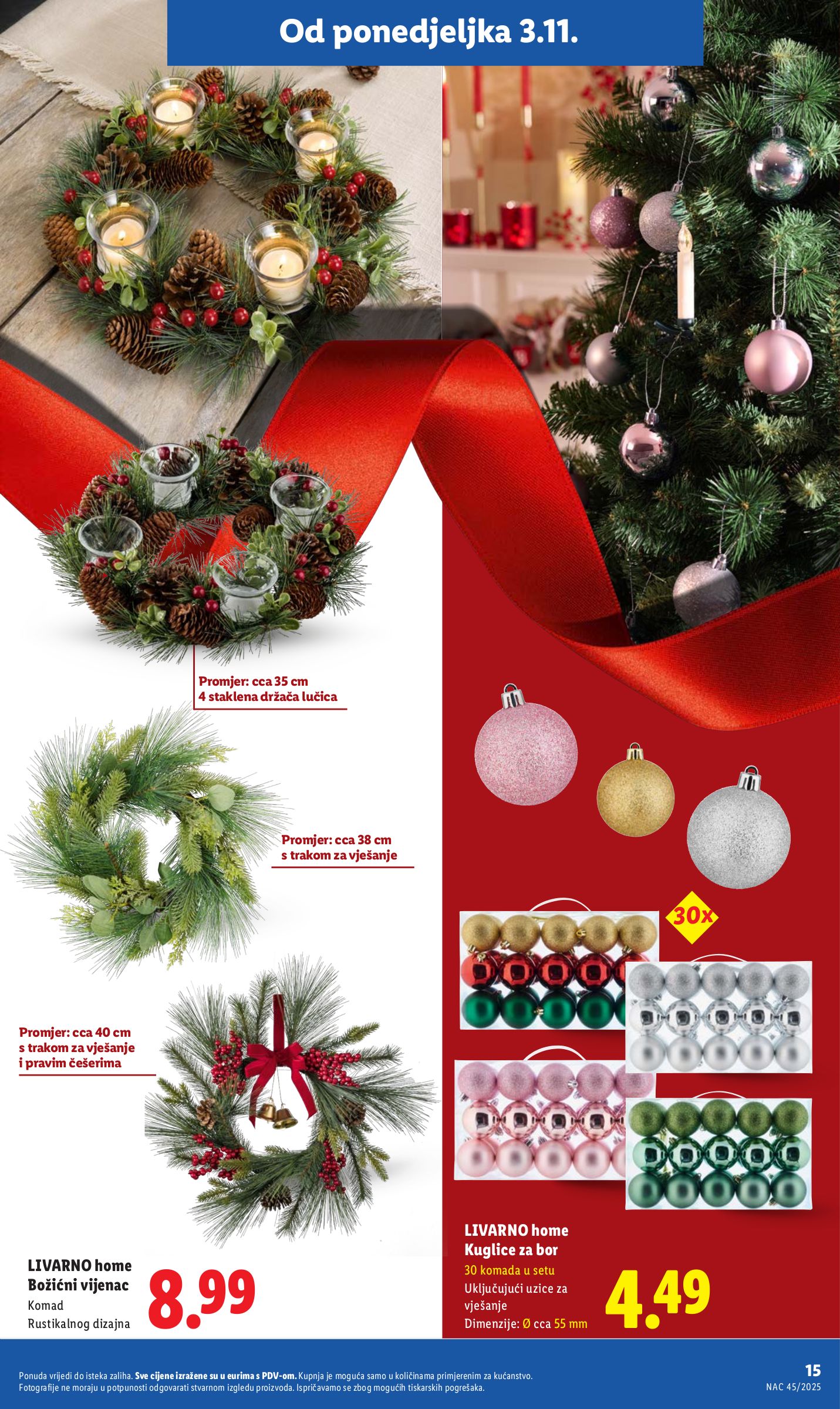 lidl - Prelistajte katalog Lidl - Božični katalog, vrijedi od 03.11. do 24.12. - page: 15
