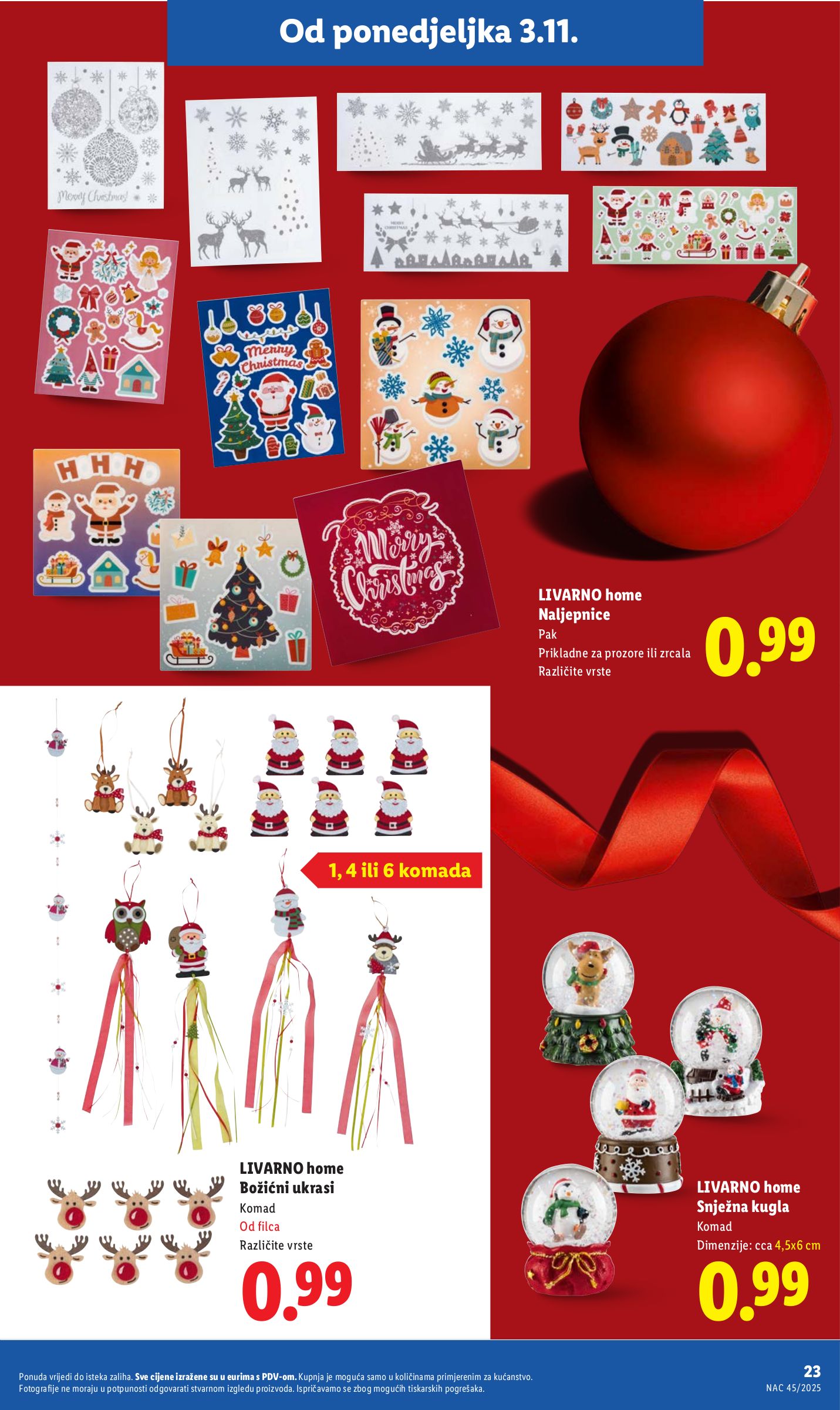 lidl - Prelistajte katalog Lidl - Božični katalog, vrijedi od 03.11. do 24.12. - page: 23