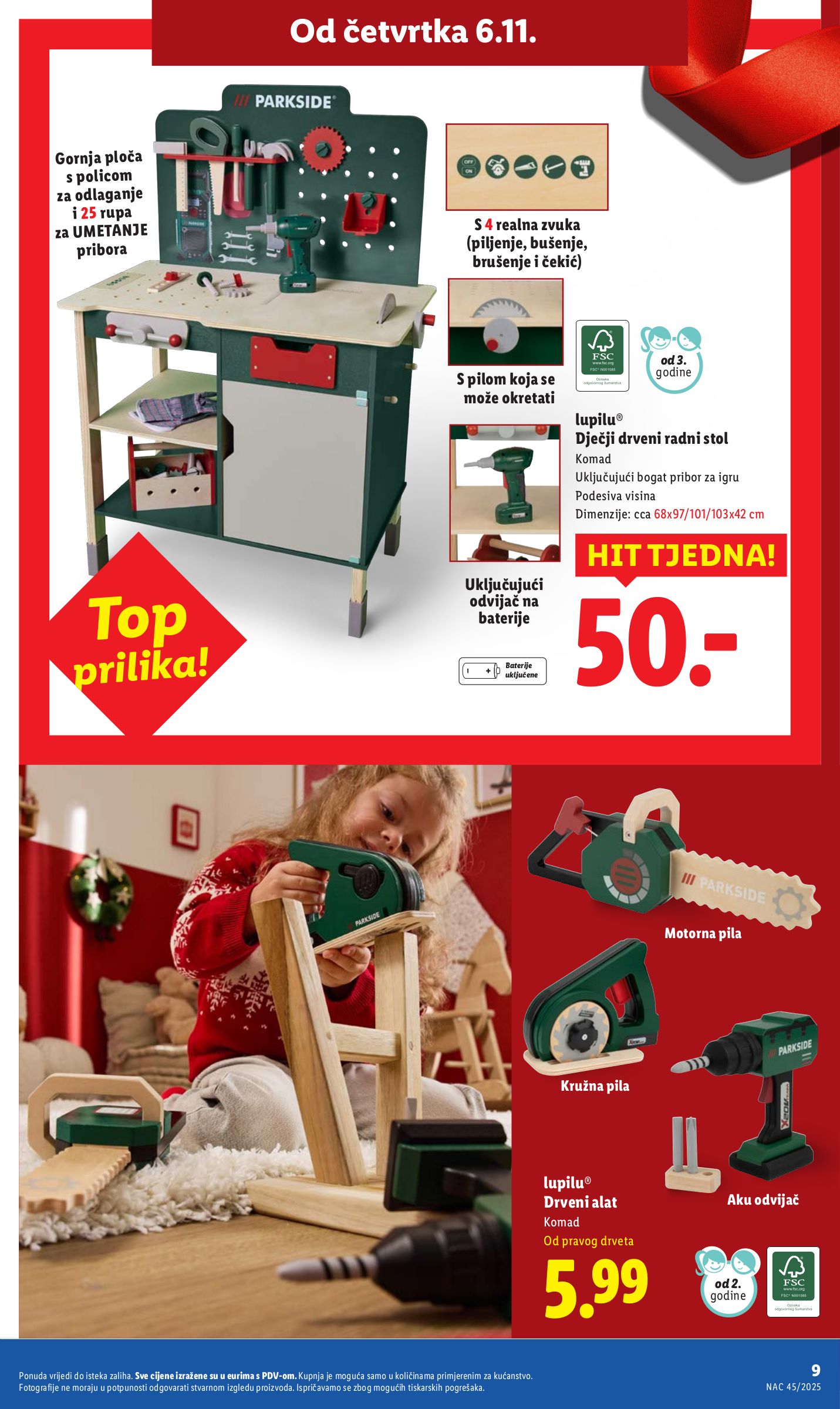 lidl - Prelistajte katalog Lidl - Božićna ponuda igračaka, vrijedi od 06.11. do 24.12. - page: 9