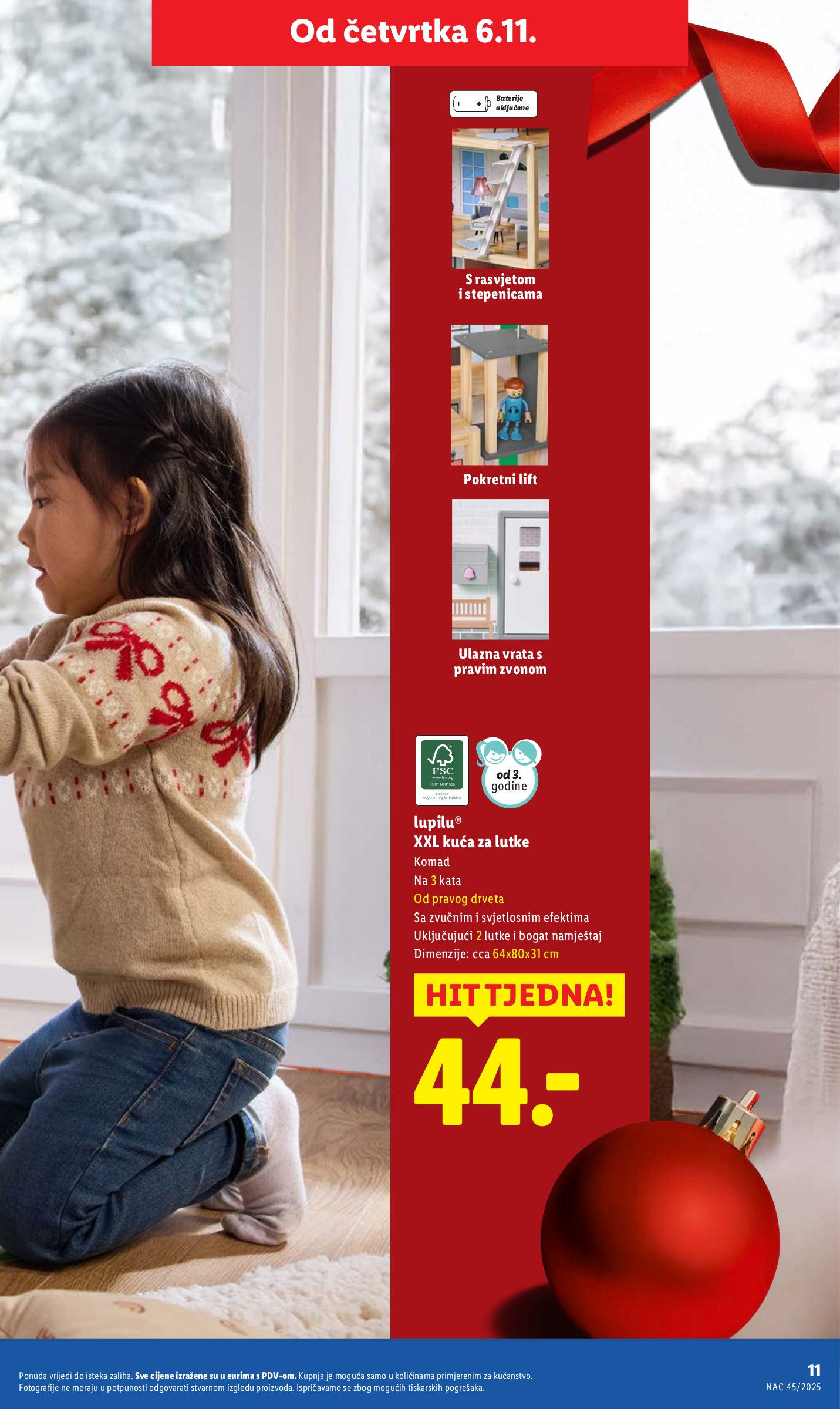 lidl - Prelistajte katalog Lidl - Božićna ponuda igračaka, vrijedi od 06.11. do 24.12. - page: 11