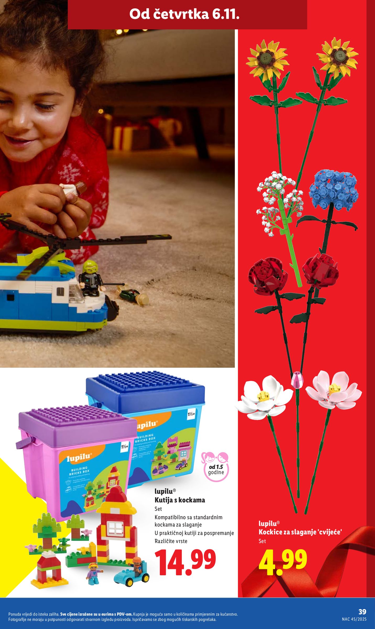 lidl - Prelistajte katalog Lidl - Božićna ponuda igračaka, vrijedi od 06.11. do 24.12. - page: 39