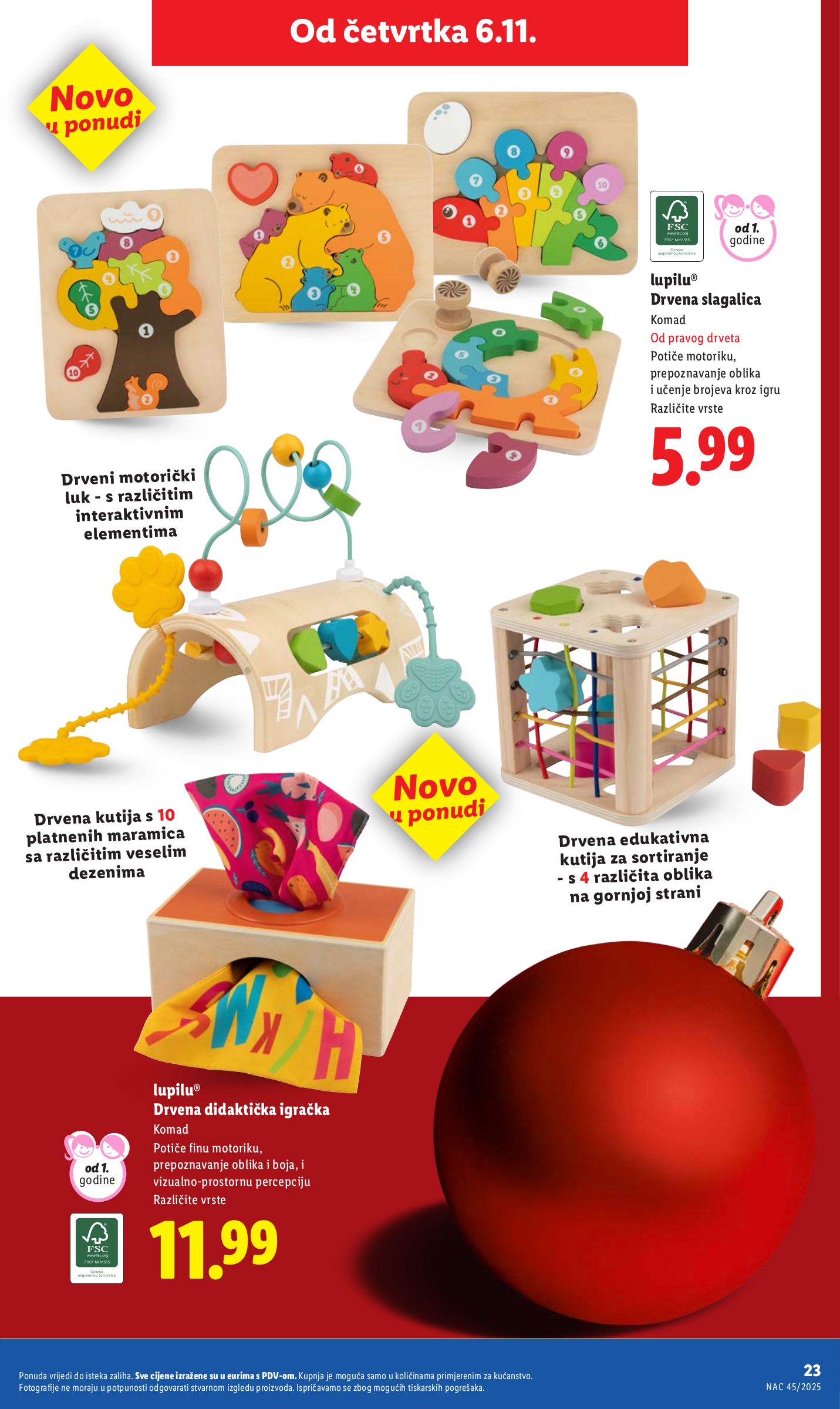 lidl - Prelistajte katalog Lidl - Božićna ponuda igračaka, vrijedi od 06.11. do 24.12. - page: 23