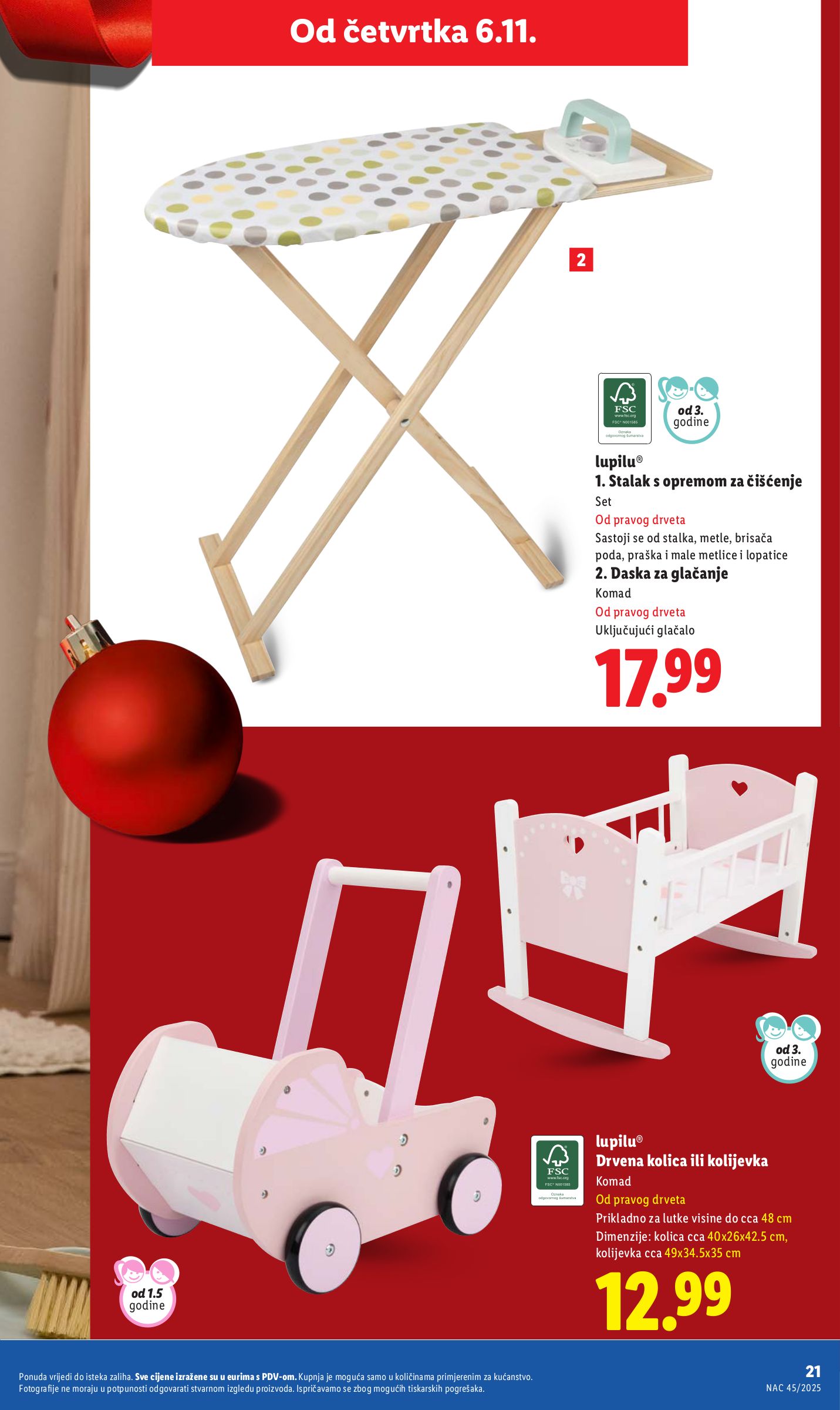 lidl - Prelistajte katalog Lidl - Božićna ponuda igračaka, vrijedi od 06.11. do 24.12. - page: 21