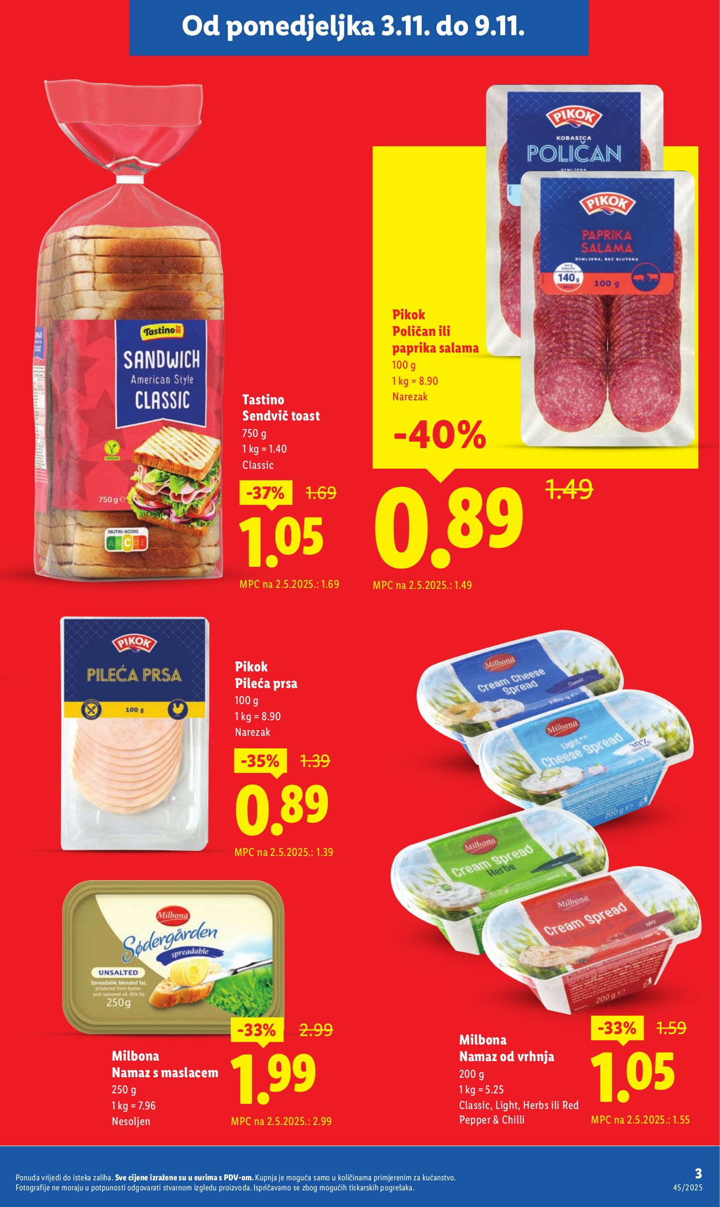 lidl - Prelistajte katalog Lidl - Super ponuda, vrijedi od 03.11. do 09.11. - page: 3