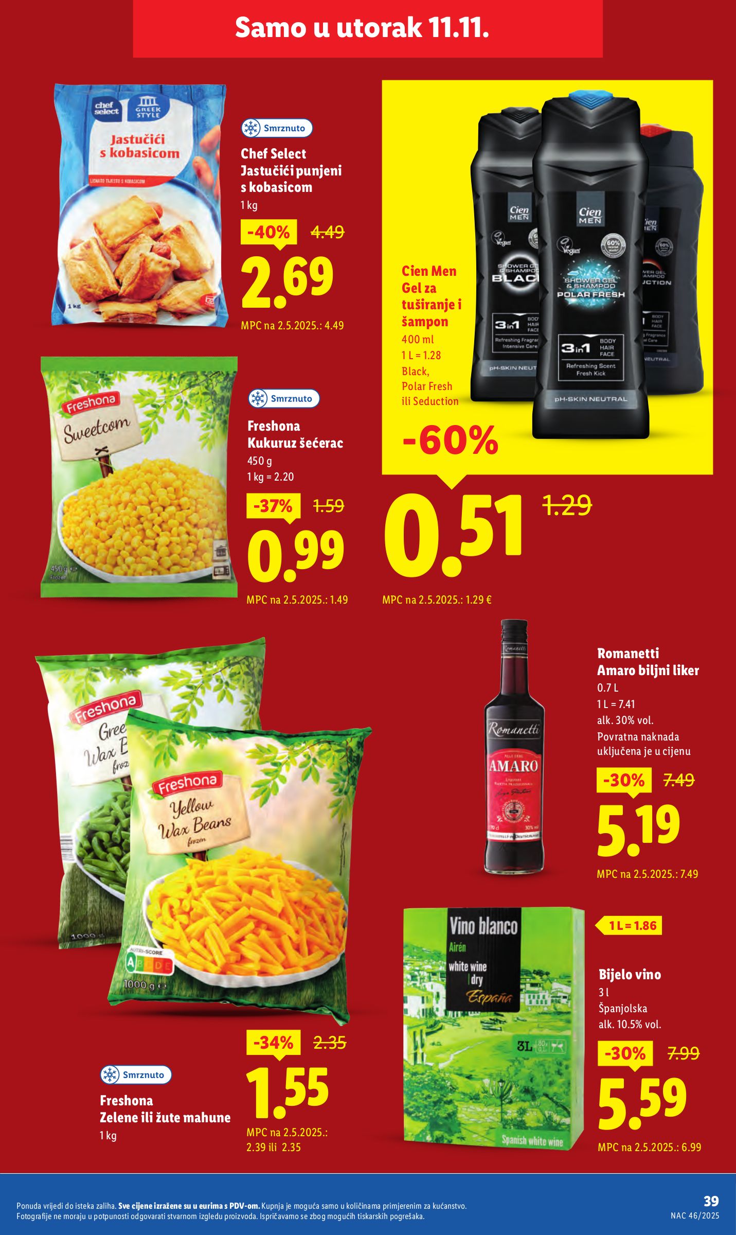 lidl - Prelistajte katalog Lidl, vrijedi od 10.11. do 16.11. - page: 39