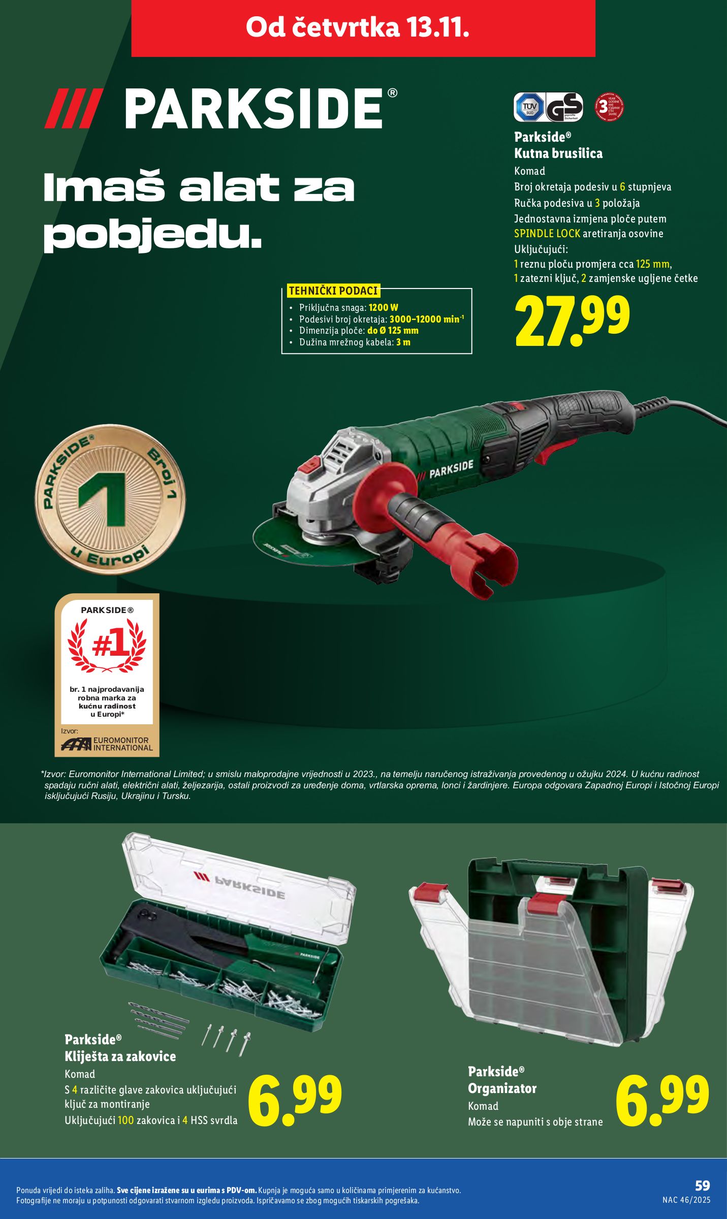 lidl - Prelistajte katalog Lidl, vrijedi od 10.11. do 16.11. - page: 59