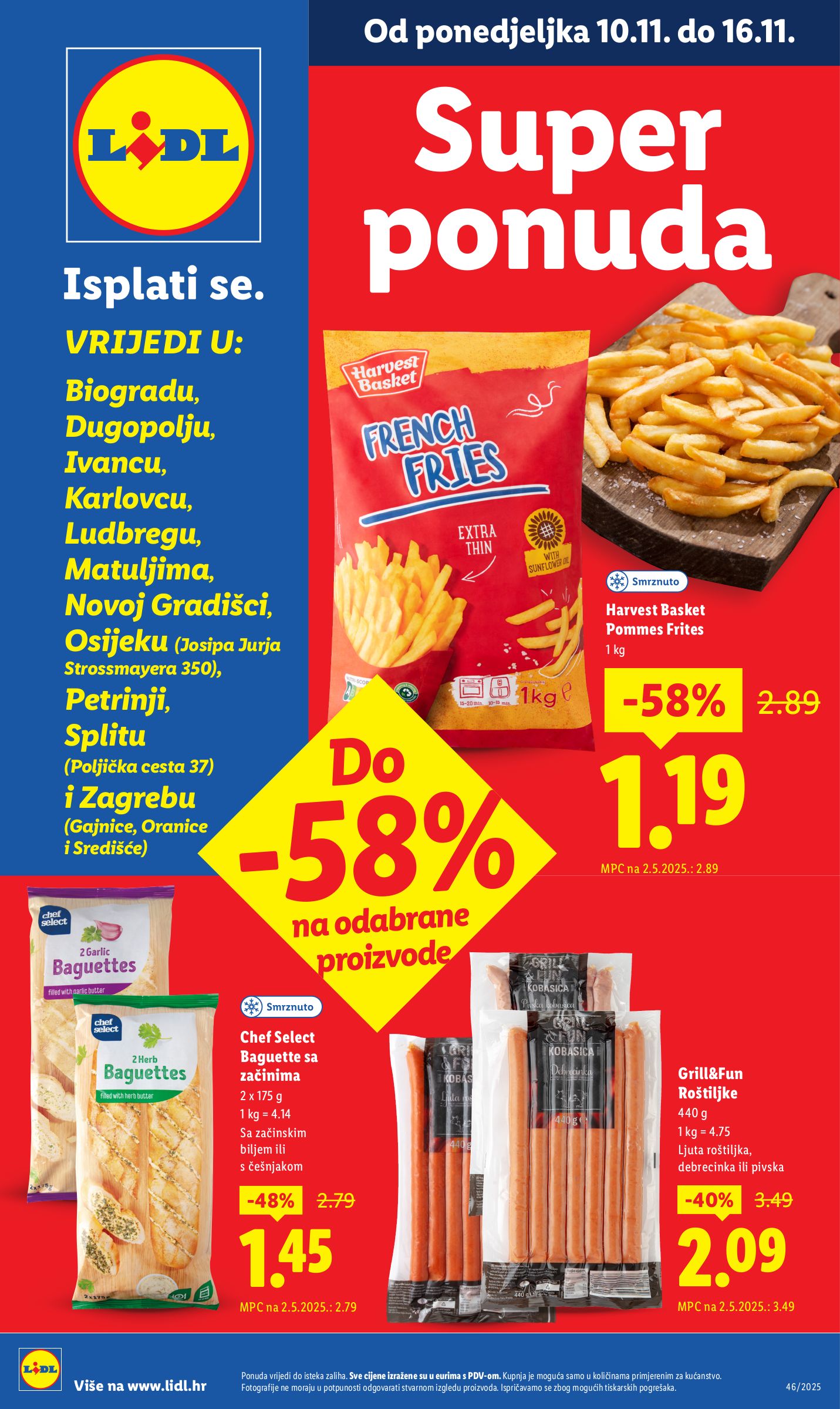 lidl - Prelistajte katalog Lidl - Super ponuda, vrijedi od 10.11. do 16.11.