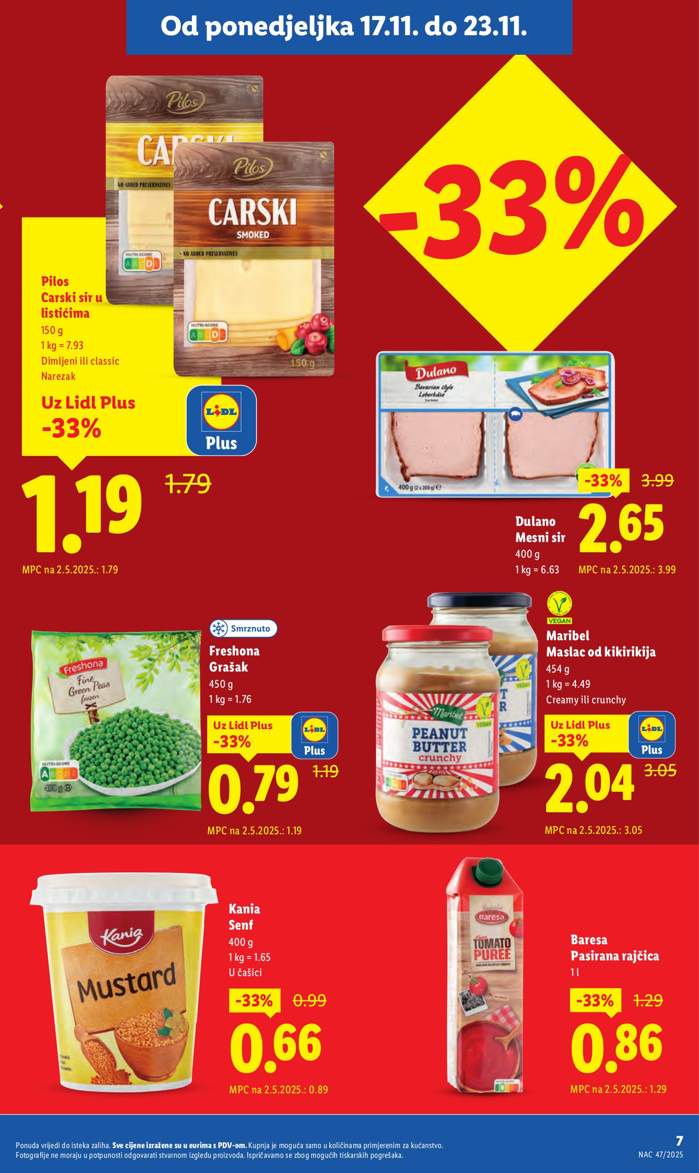 lidl - Prelistajte katalog Lidl, vrijedi od 17.11. do 23.11. - page: 7
