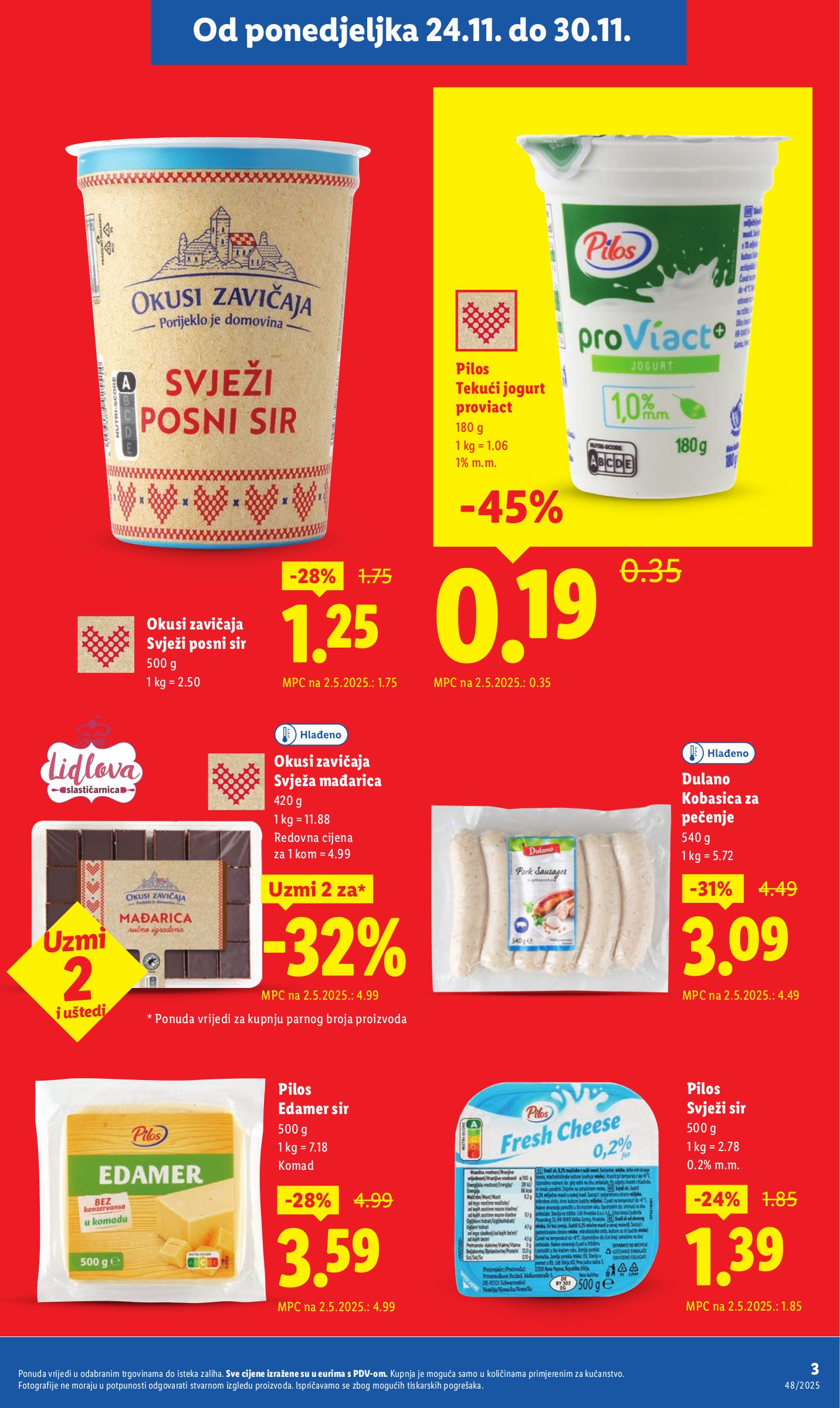 lidl - Prelistajte katalog Lidl - Super Ponuda, vrijedi od 24.11. do 30.11. - page: 3