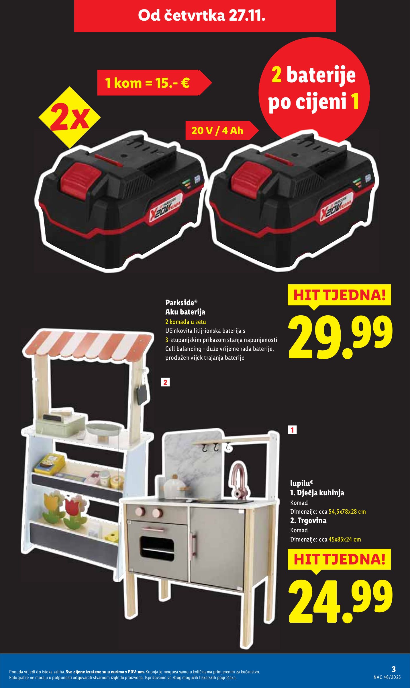 lidl - Prelistajte katalog Lidl, vrijedi od 27.11. do 30.11. - page: 3