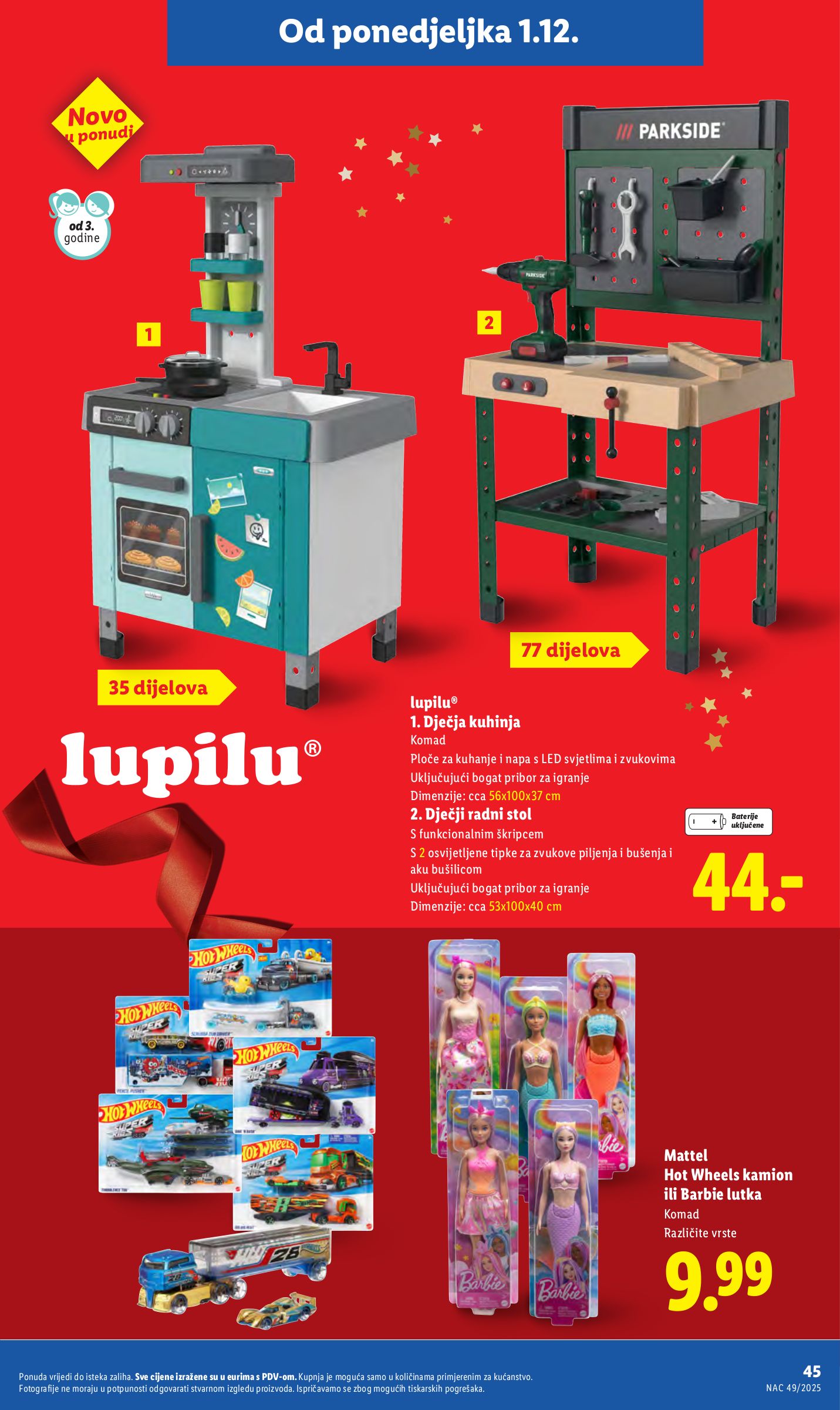lidl - Prelistajte katalog Lidl, vrijedi od 01.12. do 07.12. - page: 45